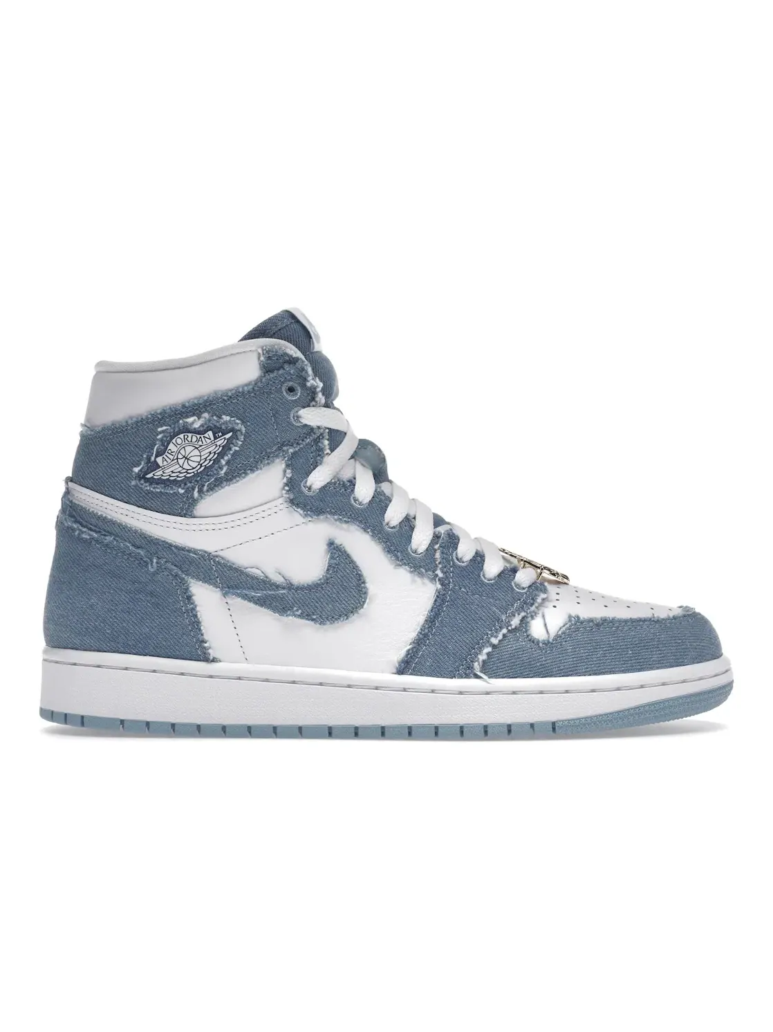 Женские кроссовки Lifestyle с ретро-дизайном Jordan 1 Retro High OG Denim — изображение 1 из 4