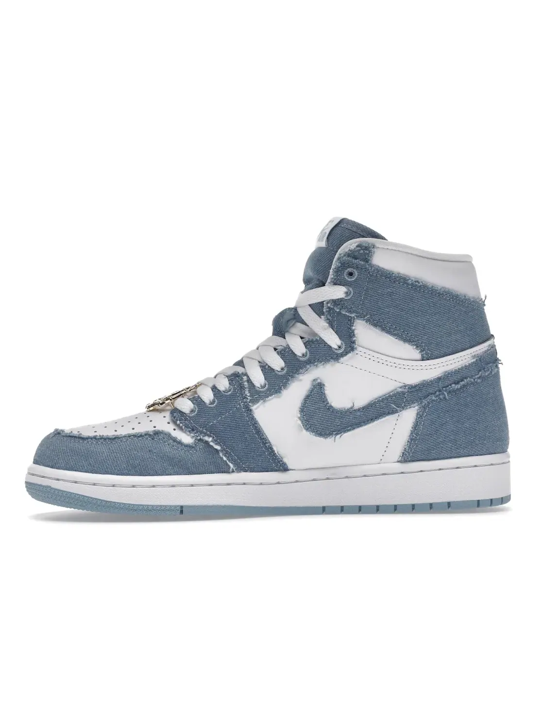 Женские кроссовки Lifestyle с ретро-дизайном Jordan 1 Retro High OG Denim — изображение 3 из 4