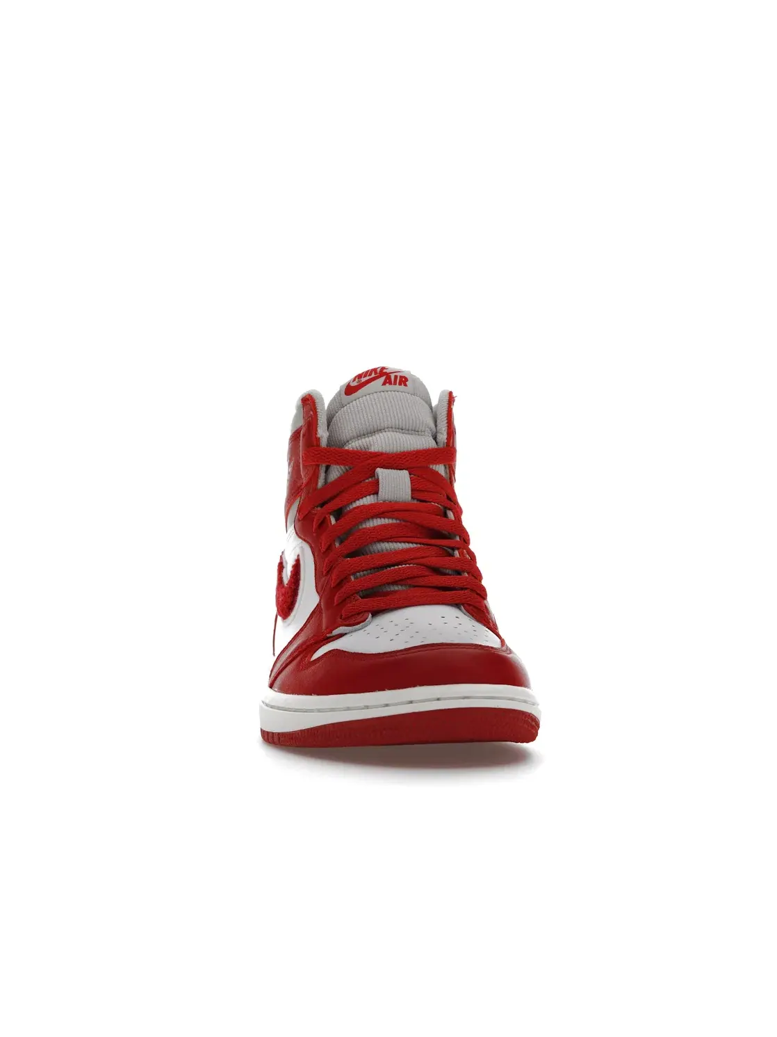 Женские кроссовки с принтом Jordan 1 Retro High OG Jordan — изображение 2 из 4, светлый/красный
