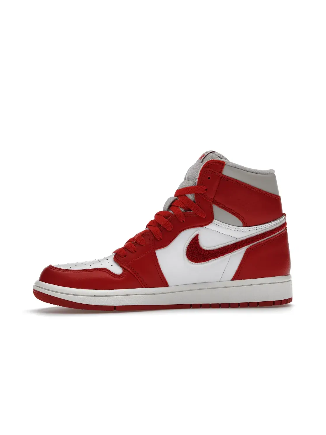 Женские кроссовки с принтом Jordan 1 Retro High OG Jordan — изображение 3 из 4, светлый/красный