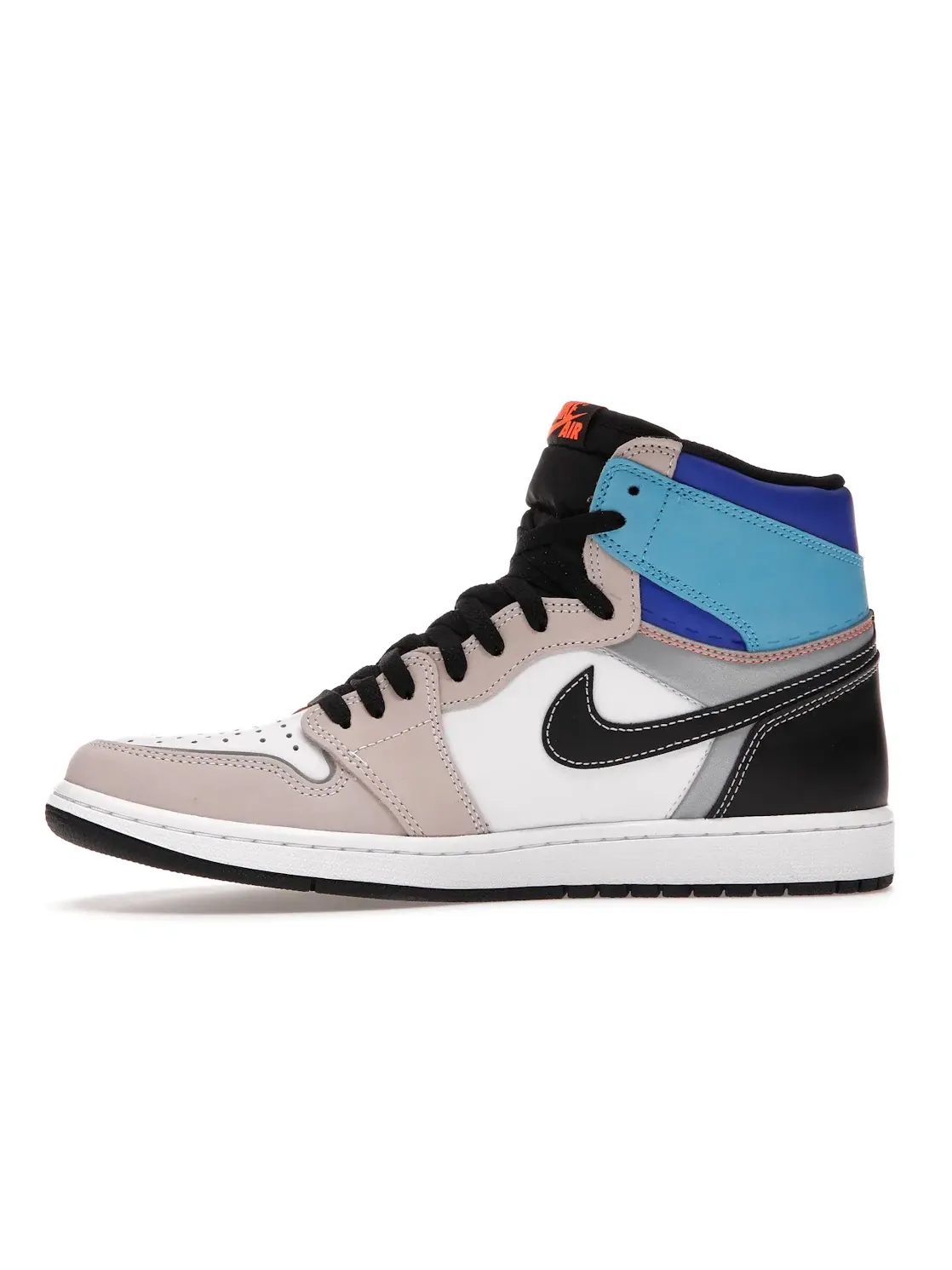 Мужские кроссовки Lifestyle Jordan 1 Retro High OG Prototype — изображение 3 из 4, белый/мульти--оранжевый