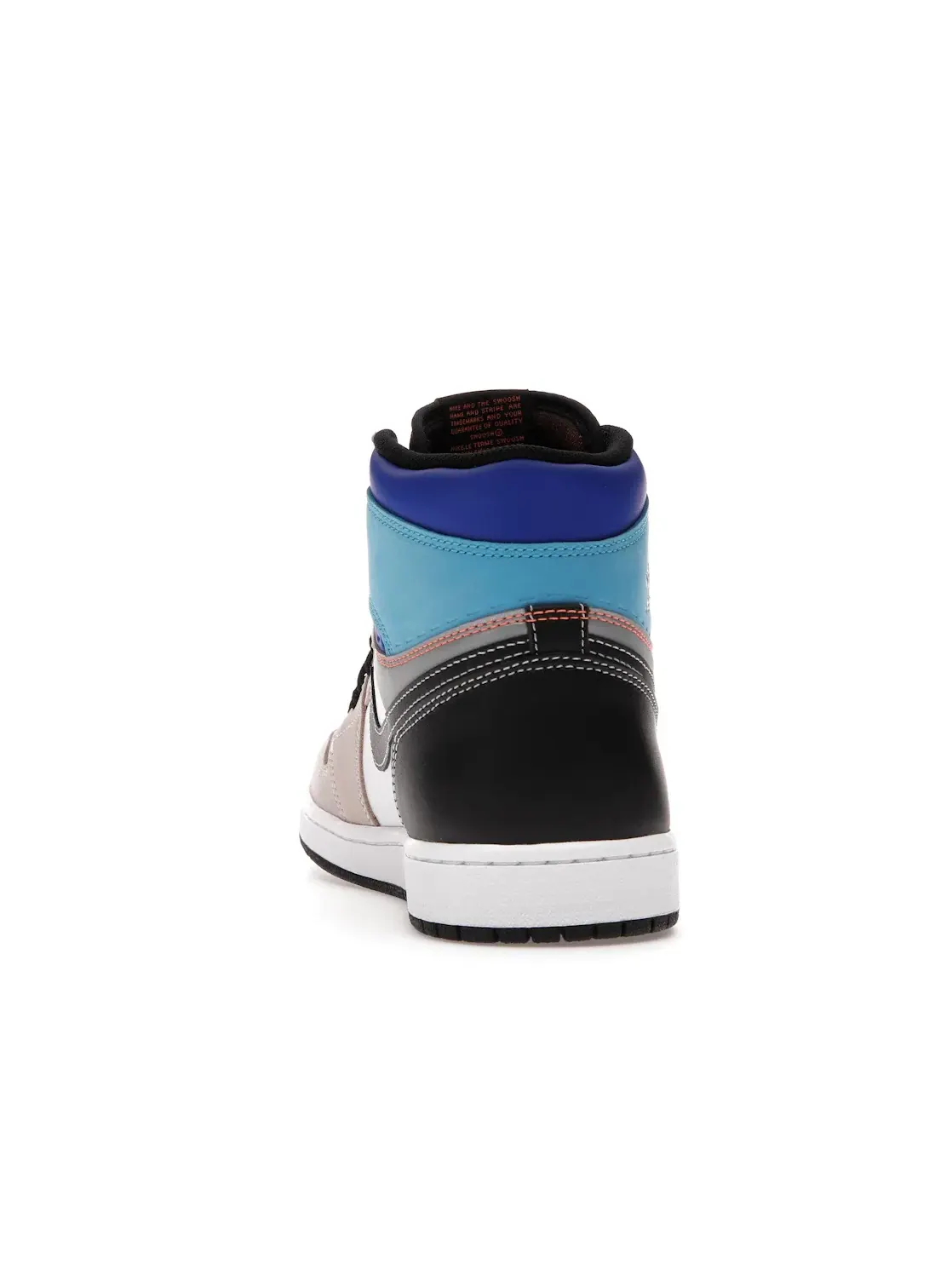 Мужские кроссовки Lifestyle Jordan 1 Retro High OG Prototype — изображение 4 из 4, белый/мульти--оранжевый
