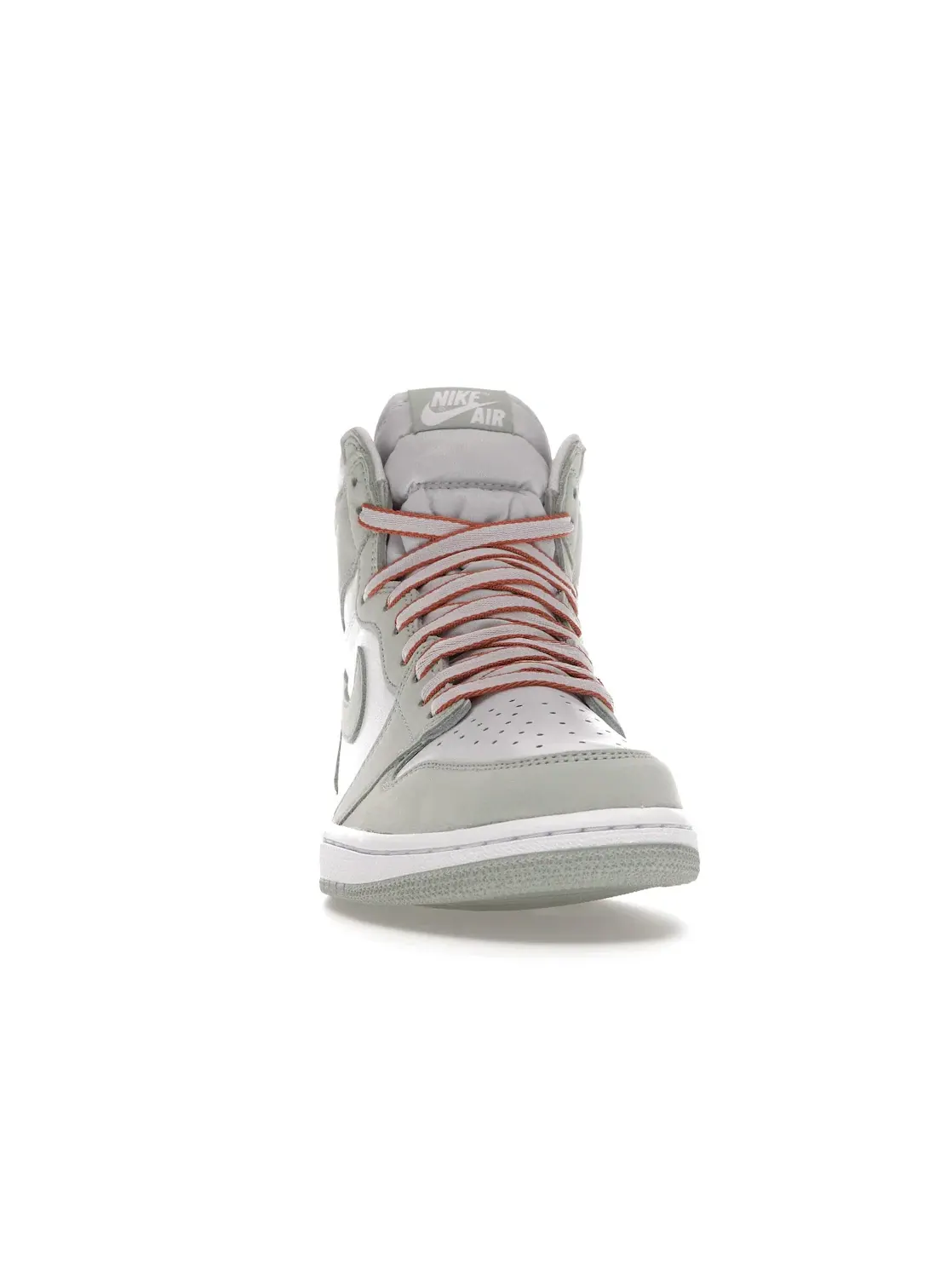 Женские кроссовки Air Jordan 1 High Seafoam (W) Jordan 1 Retro High OG Jordan — изображение 2 из 4, оранжевый-белый