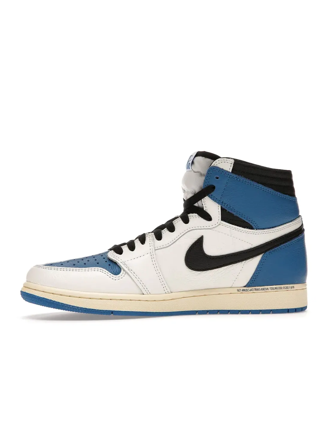 Мужские кроссовки с принтом Fragment Design x Travis Scott Jordan 1 Retro High OG SP — изображение 3 из 4