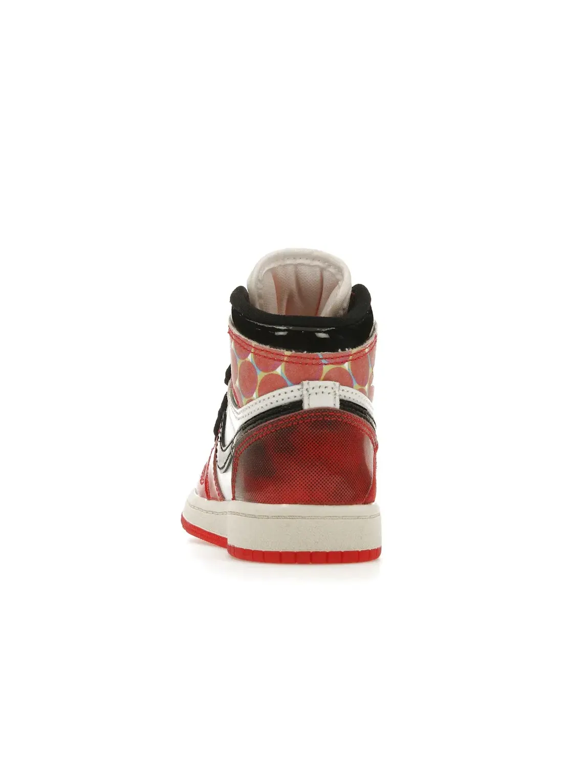Детские кроссовки высокие с принтом Jordan 1 Retro High OG — изображение 4 из 4, красный/черный/белый