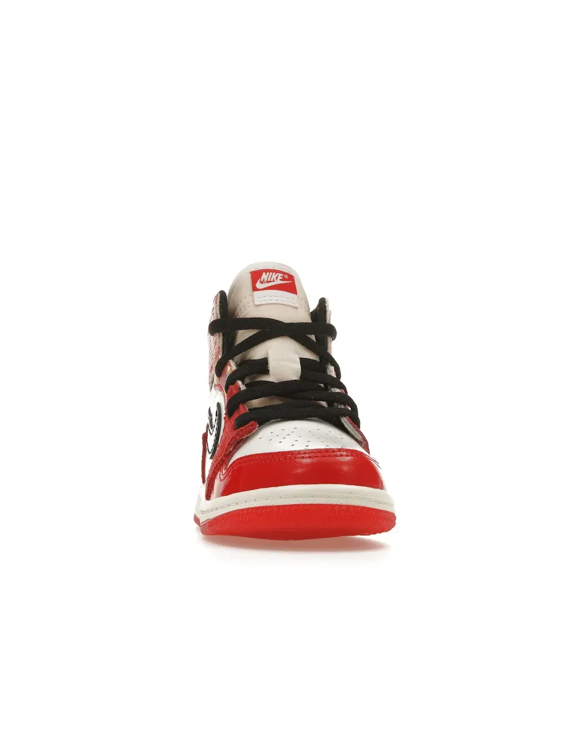 Детские кроссовки Lifestyle с принтом Jordan 1 Retro High OG — изображение 2 из 4, красный/черный/белый