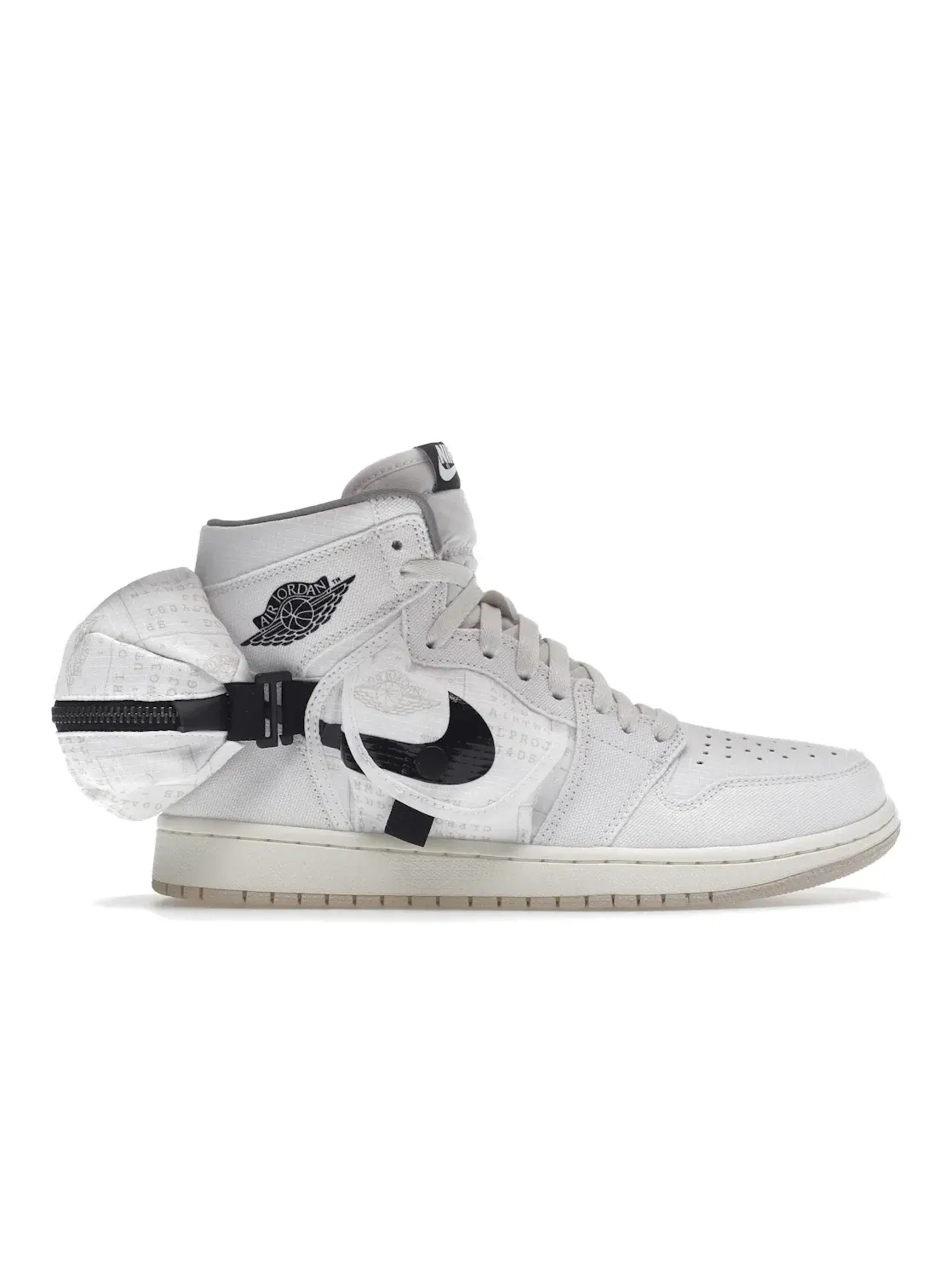 Мужские кроссовки Lifestyle с карманами Jordan 1 Retro High OG SP Utility Jordan — изображение 1 из 4, белый/белый-черный
