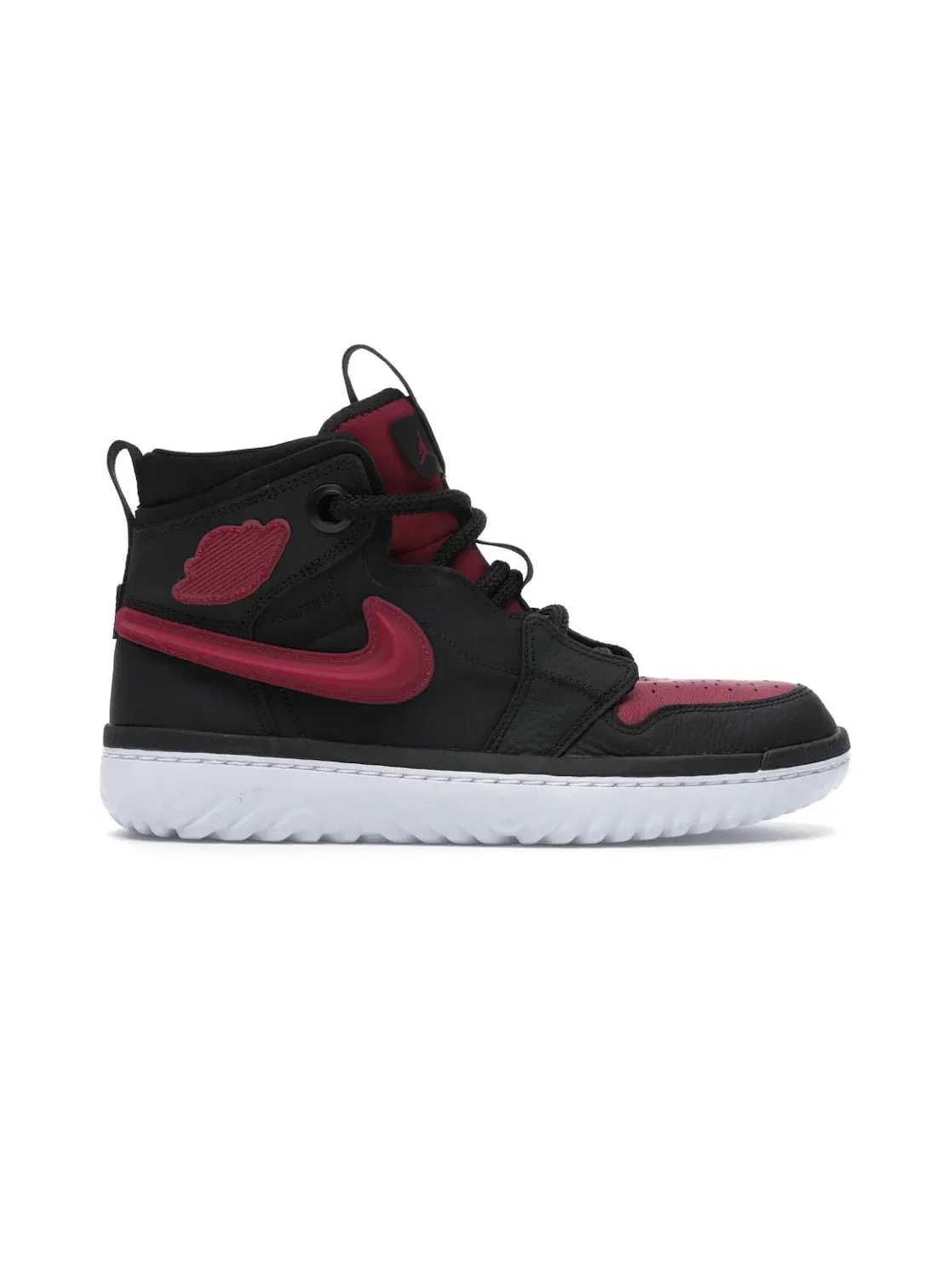 Мужские кроссовки Lifestyle с технологией React Jordan 1 High React Jordan — изображение 1 из 4, черный/белый-красный