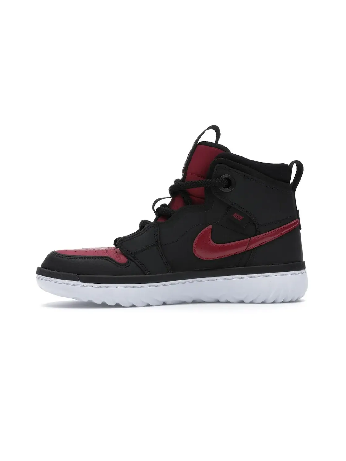 Мужские кроссовки Lifestyle с технологией React Jordan 1 High React Jordan — изображение 3 из 4, черный/белый-красный