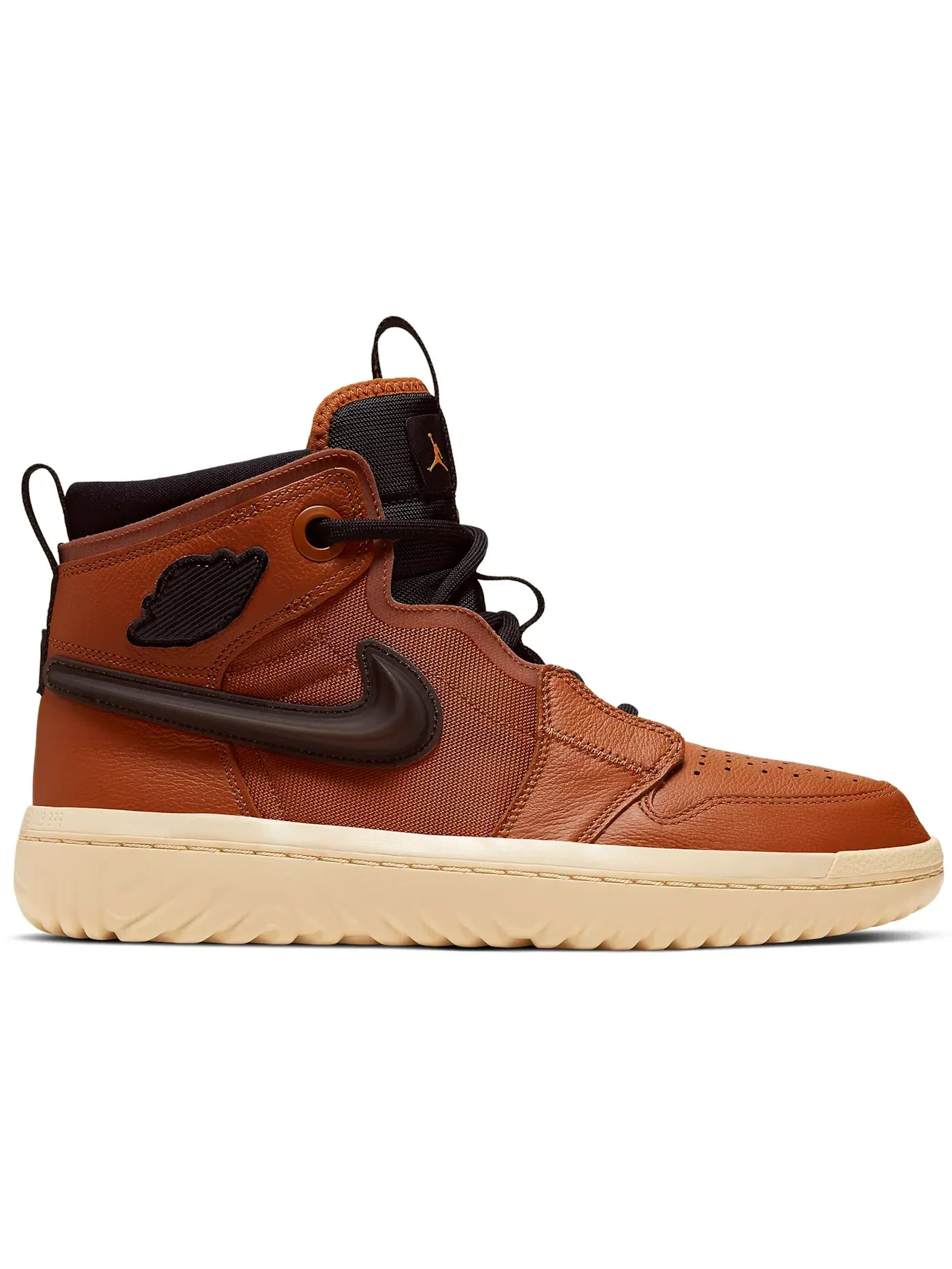 Мужские кроссовки Lifestyle Jordan 1 High React Jordan — изображение 1 из 1, коричневый/черный
