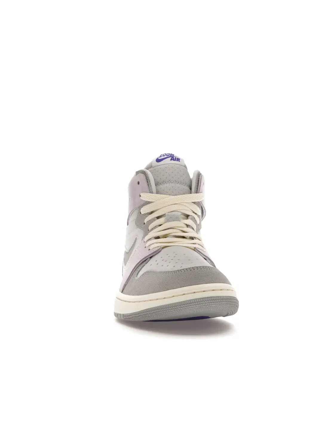 Женские кроссовки с амортизацией Zoom Air Jordan 1 High Zoom Air CMFT 2 Barely Grape — изображение 2 из 4, светлый серый