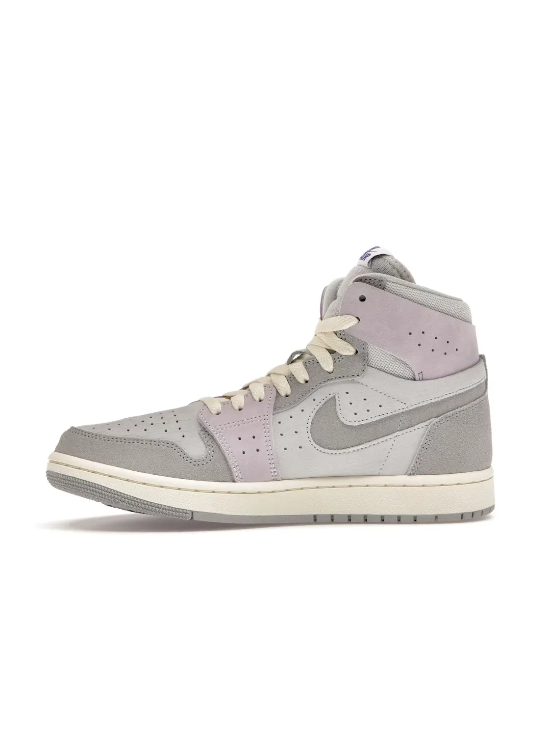 Женские кроссовки с амортизацией Zoom Air Jordan 1 High Zoom Air CMFT 2 Barely Grape — изображение 3 из 4, светлый серый