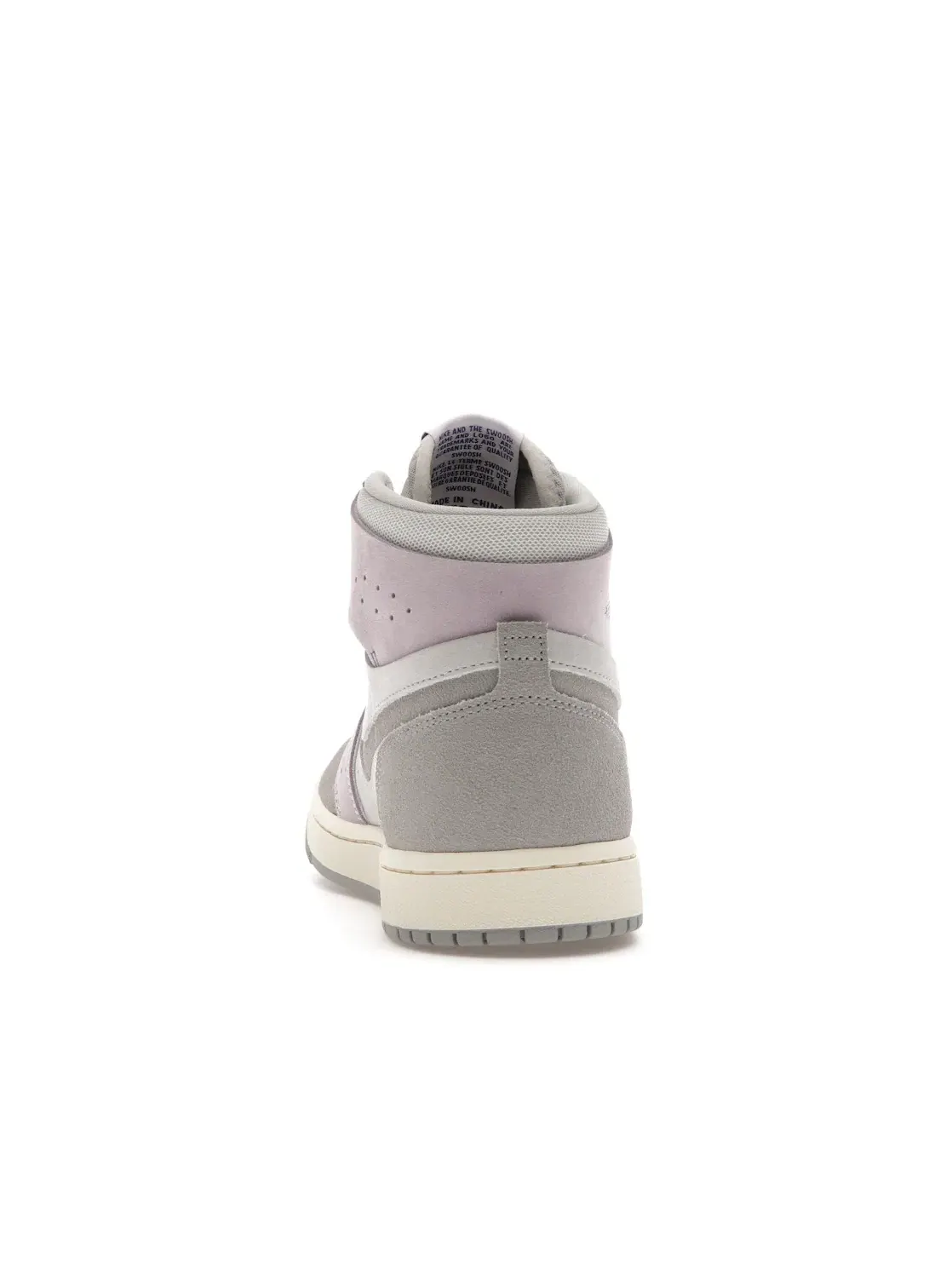 Женские кроссовки с амортизацией Zoom Air Jordan 1 High Zoom Air CMFT 2 Barely Grape — изображение 4 из 4, светлый серый