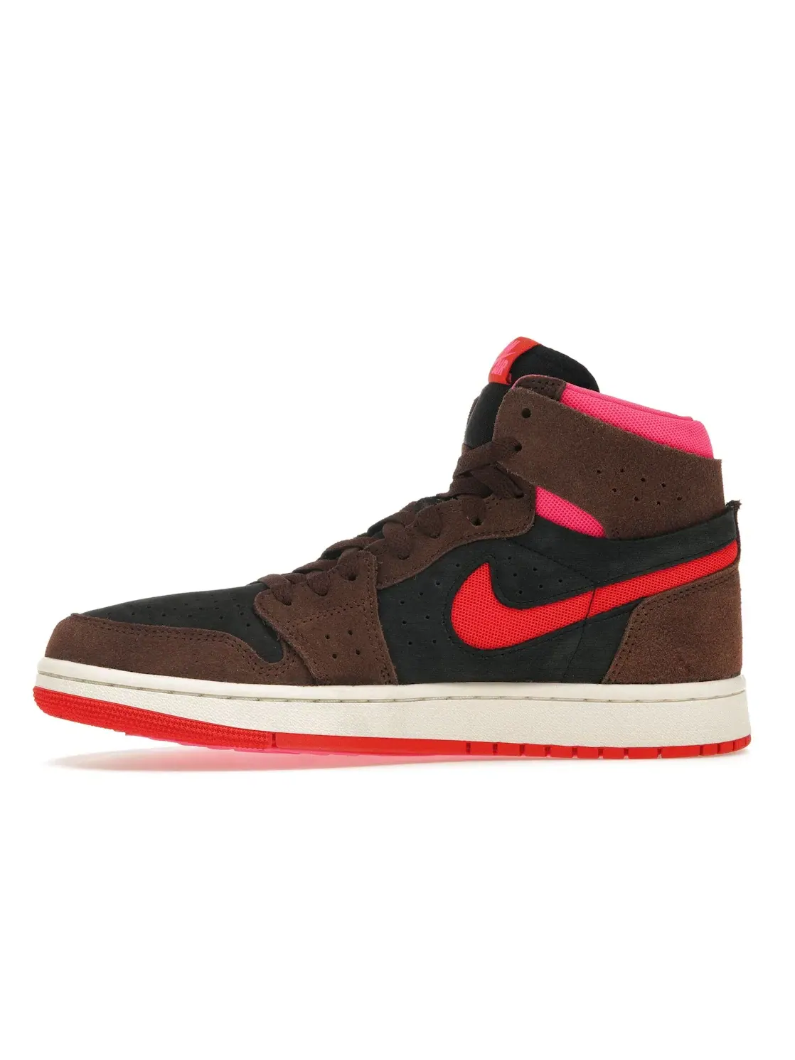 Женские кроссовки Lifestyle с принтом Jordan 1 High Zoom Air CMFT 2 Jordan — изображение 3 из 4, красный/черный/розовый