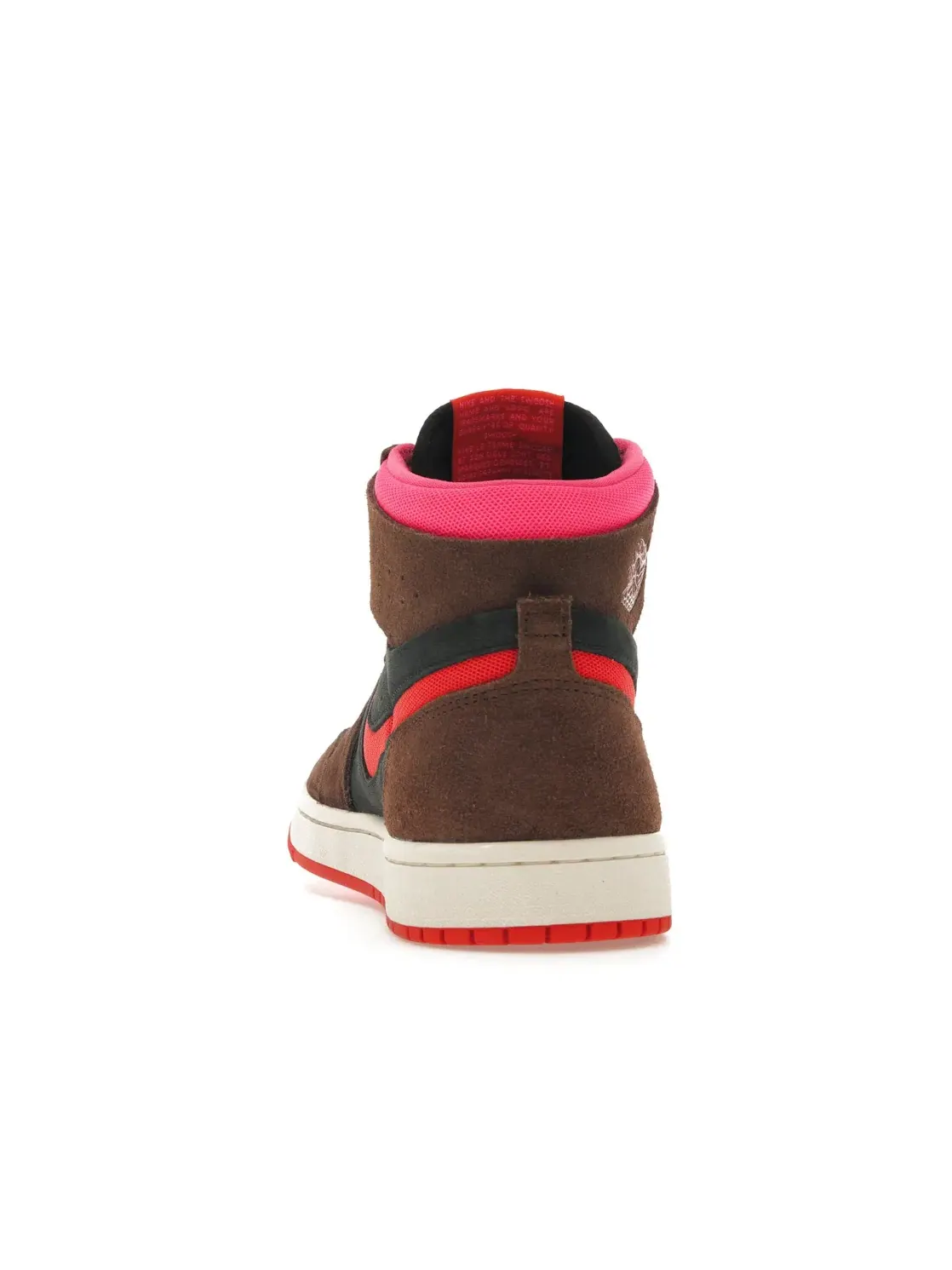 Женские кроссовки Lifestyle с принтом Jordan 1 High Zoom Air CMFT 2 Jordan — изображение 4 из 4, красный/черный/розовый