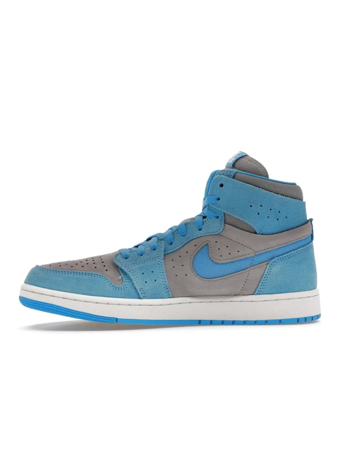 Мужские кроссовки с амортизацией Zoom Air Jordan 1 High Zoom Air CMFT 2 — изображение 3 из 4, серый/синий/белый