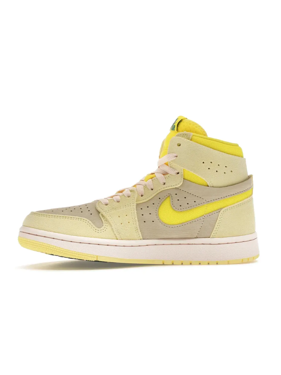 Женские кроссовки с принтом Jordan 1 High Zoom Air CMFT 2 Jordan — изображение 3 из 4, желтый