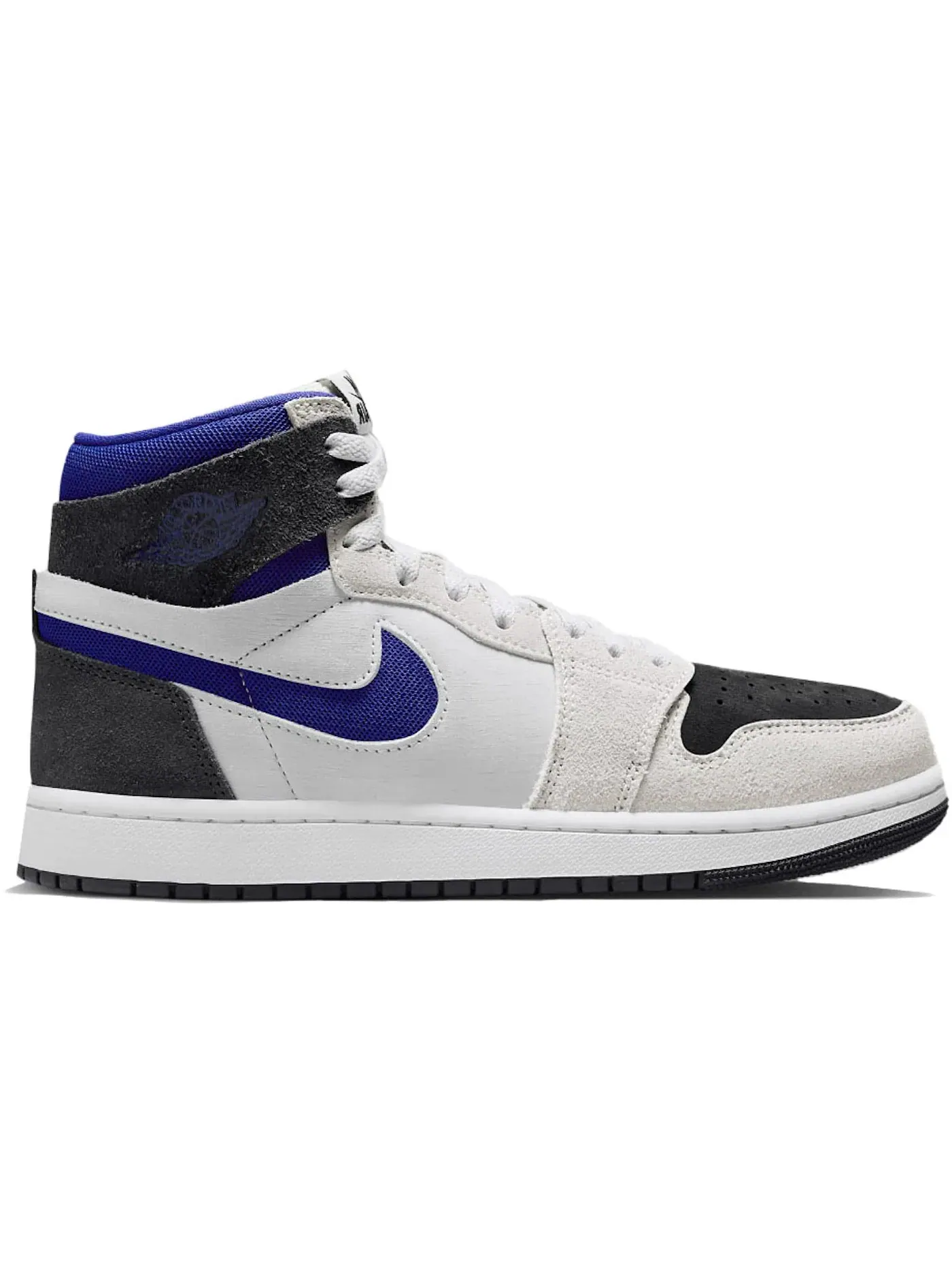 Женские кроссовки с высоким берцем Jordan 1 High Zoom Air CMFT 2 Concord Jordan — изображение 1 из 1, серый/-черный/белый