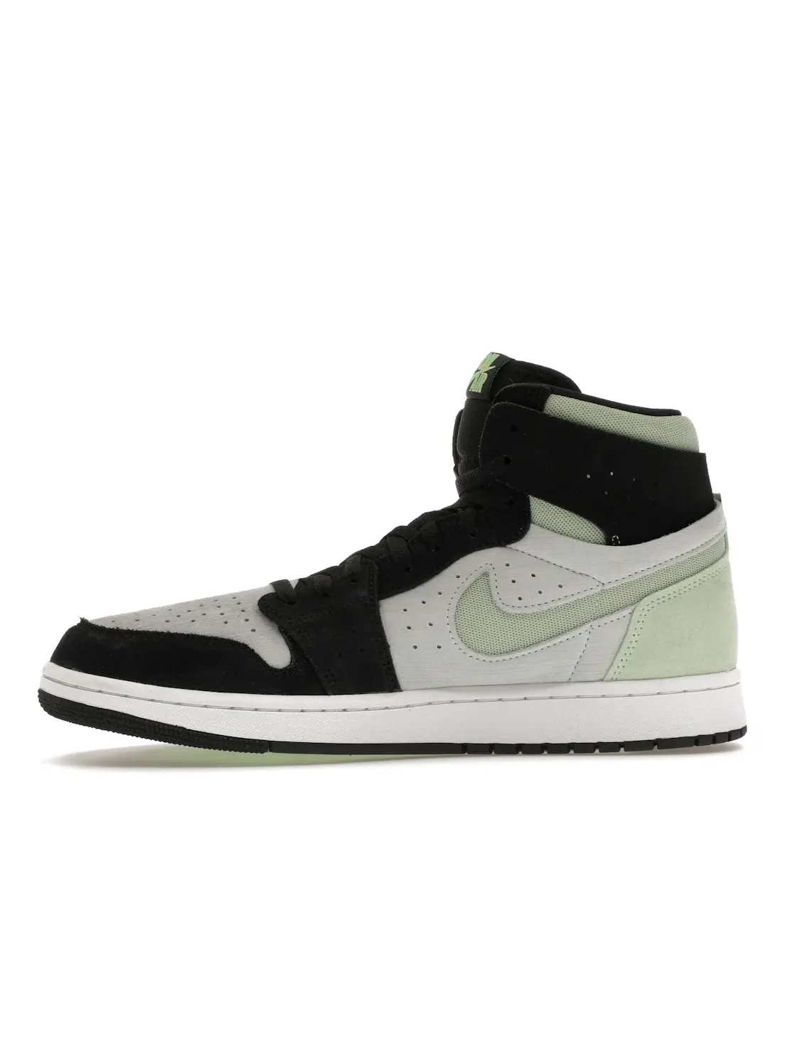 Мужские кроссовки для повседневной носки Jordan 1 High Zoom Air CMFT 2 от Jordan — изображение 3 из 4, белый/черный//зеленый