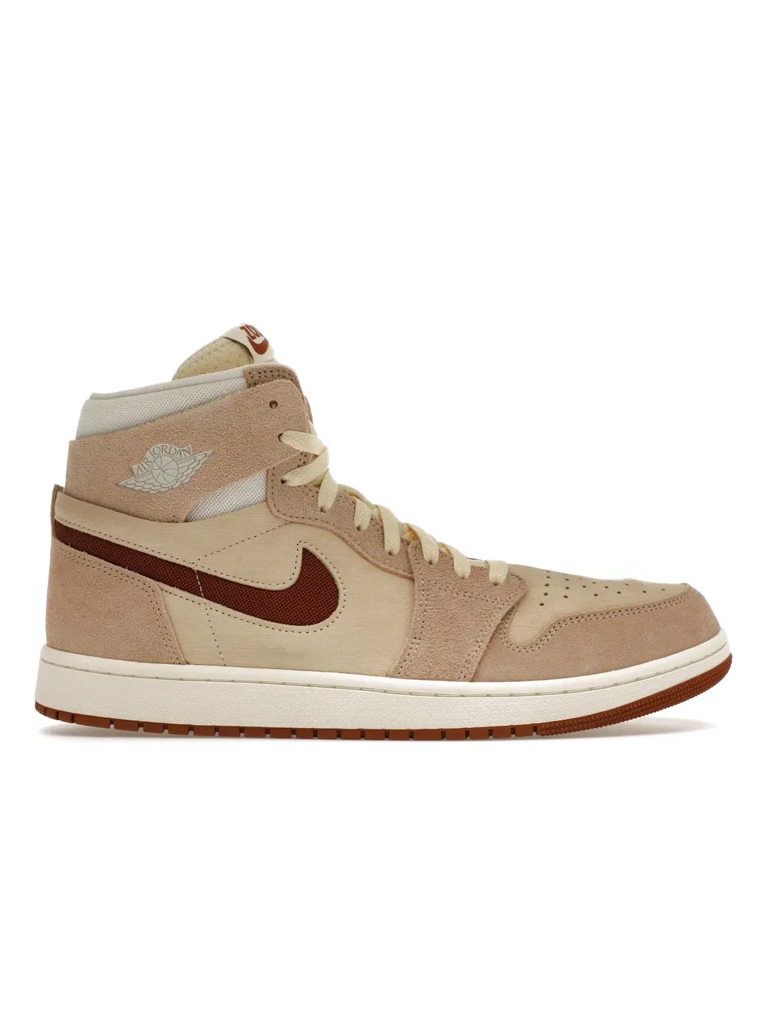 Мужские кроссовки с высоким верхом Jordan 1 High Zoom Air CMFT 2 Legend Coffee Jordan — изображение 1 из 4, коричневый