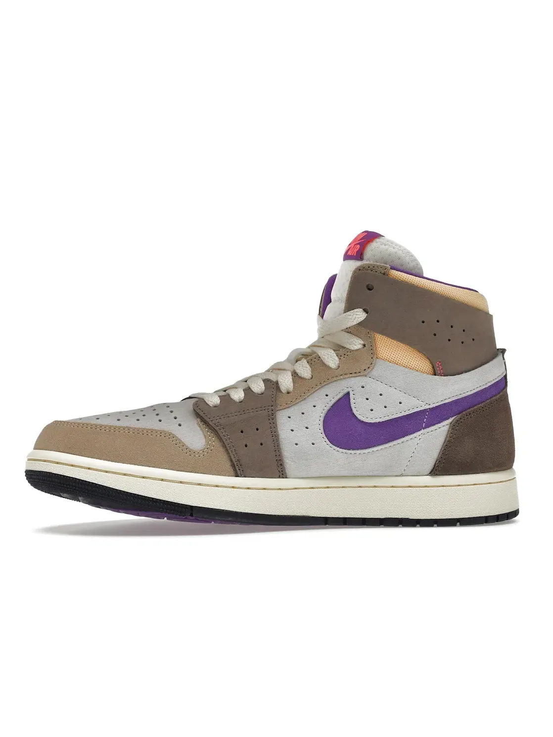 Мужские кроссовки с мультиколором Jordan 1 High Zoom Air CMFT 2 Jordan — изображение 3 из 4, дыниковый оттенок