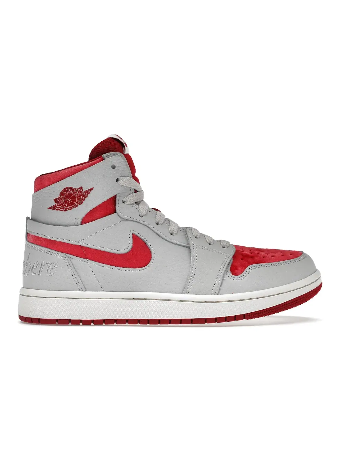 Женские кроссовки с принтом Jordan 1 High Zoom Air CMFT 2 — изображение 1 из 4, белый//красный