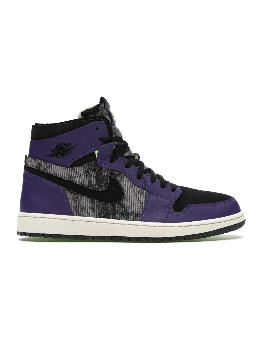 Мужские кроссовки с деконструированным дизайном Jordan 1 High Zoom Air CMFT — изображение 1 из 4, черный