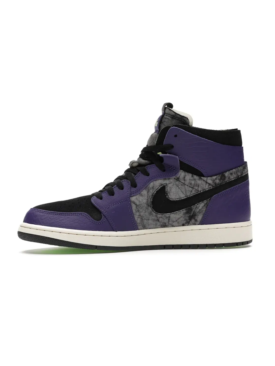 Мужские кроссовки с деконструированным дизайном Jordan 1 High Zoom Air CMFT — изображение 3 из 4, черный