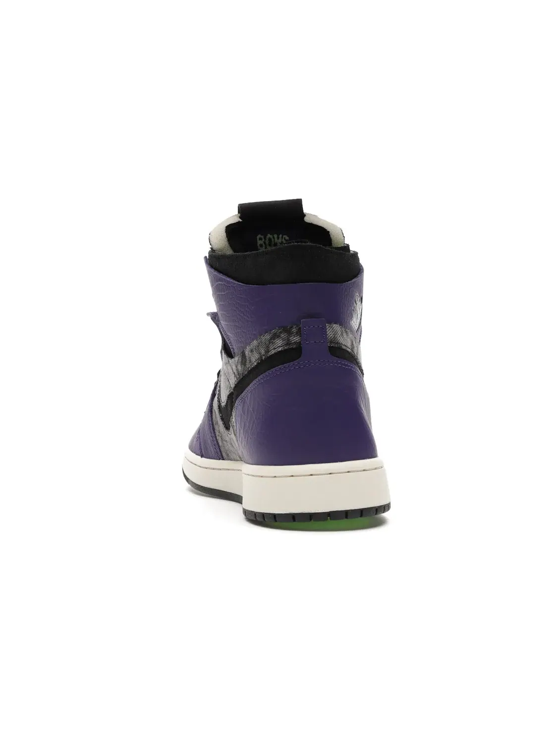 Мужские кроссовки с деконструированным дизайном Jordan 1 High Zoom Air CMFT — изображение 4 из 4, черный