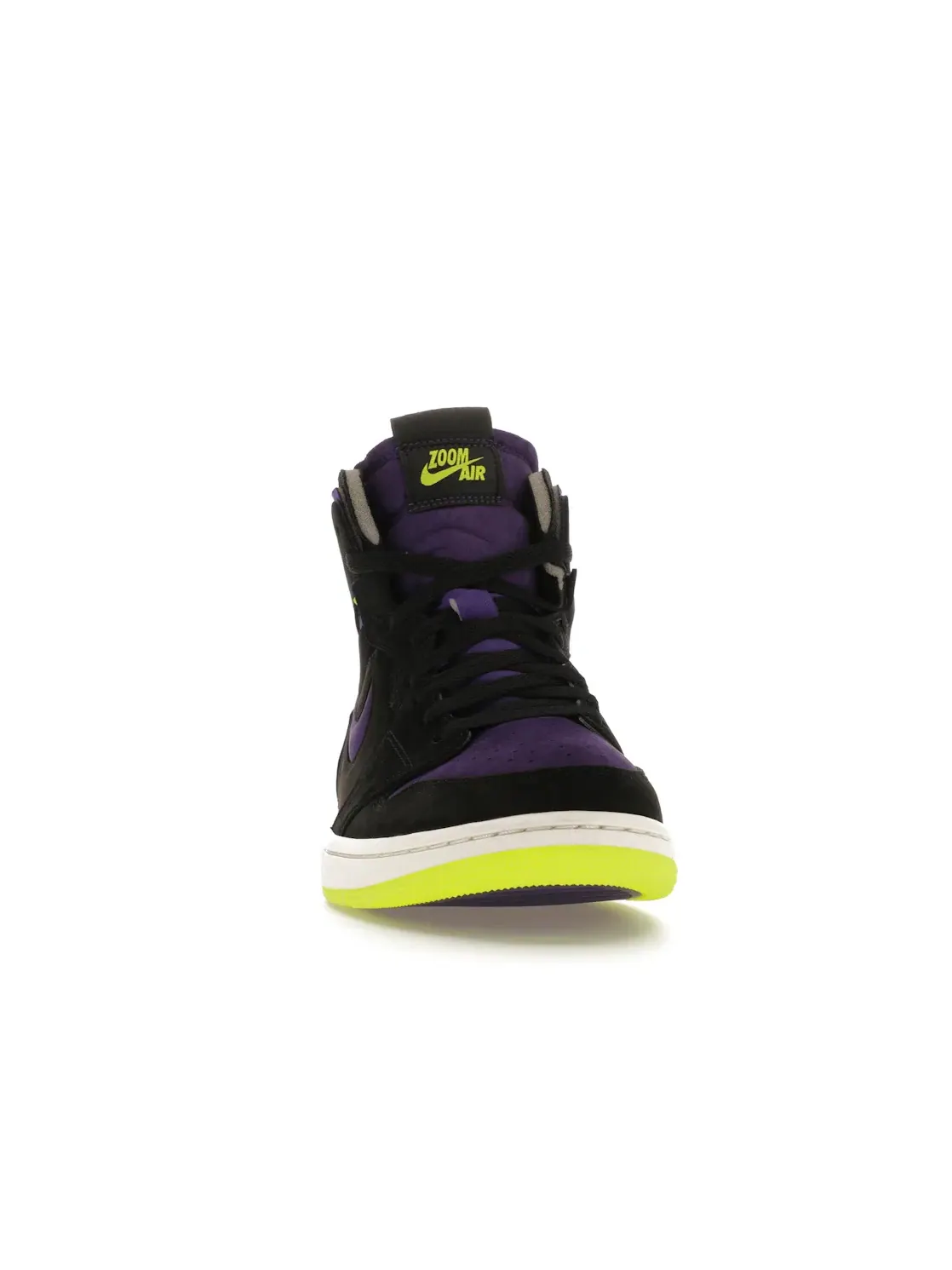 Женские кроссовки Lifestyle с технологией Zoom Air Jordan 1 High Zoom Air CMFT — изображение 2 из 4, черный/фиолетовый