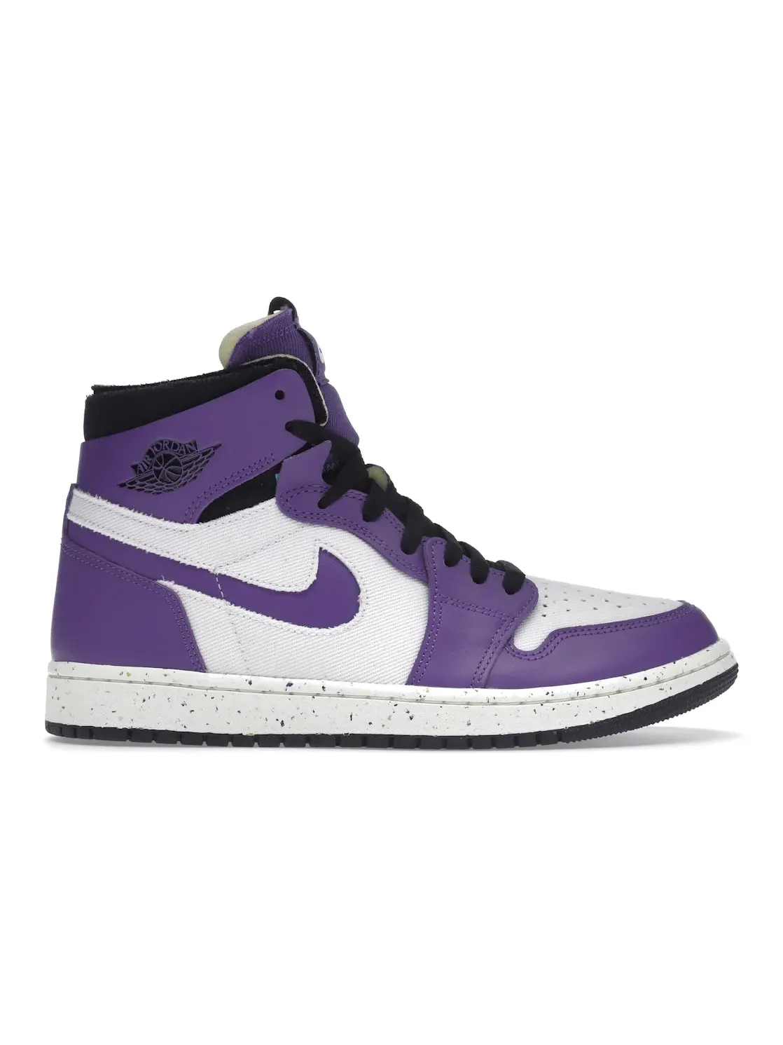 Мужские кроссовки с полноразмерной подушкой Zoom Air Jordan 1 High Zoom Air CMFT Crater Purple — изображение 1 из 4