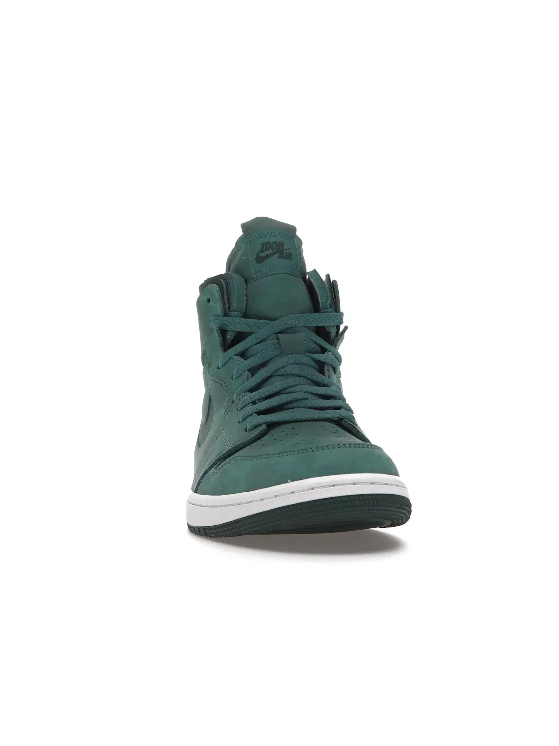 Женские кроссовки на шнуровке Jordan 1 High Zoom Air CMFT Jordan — изображение 2 из 4, зеленый/темный зеленый