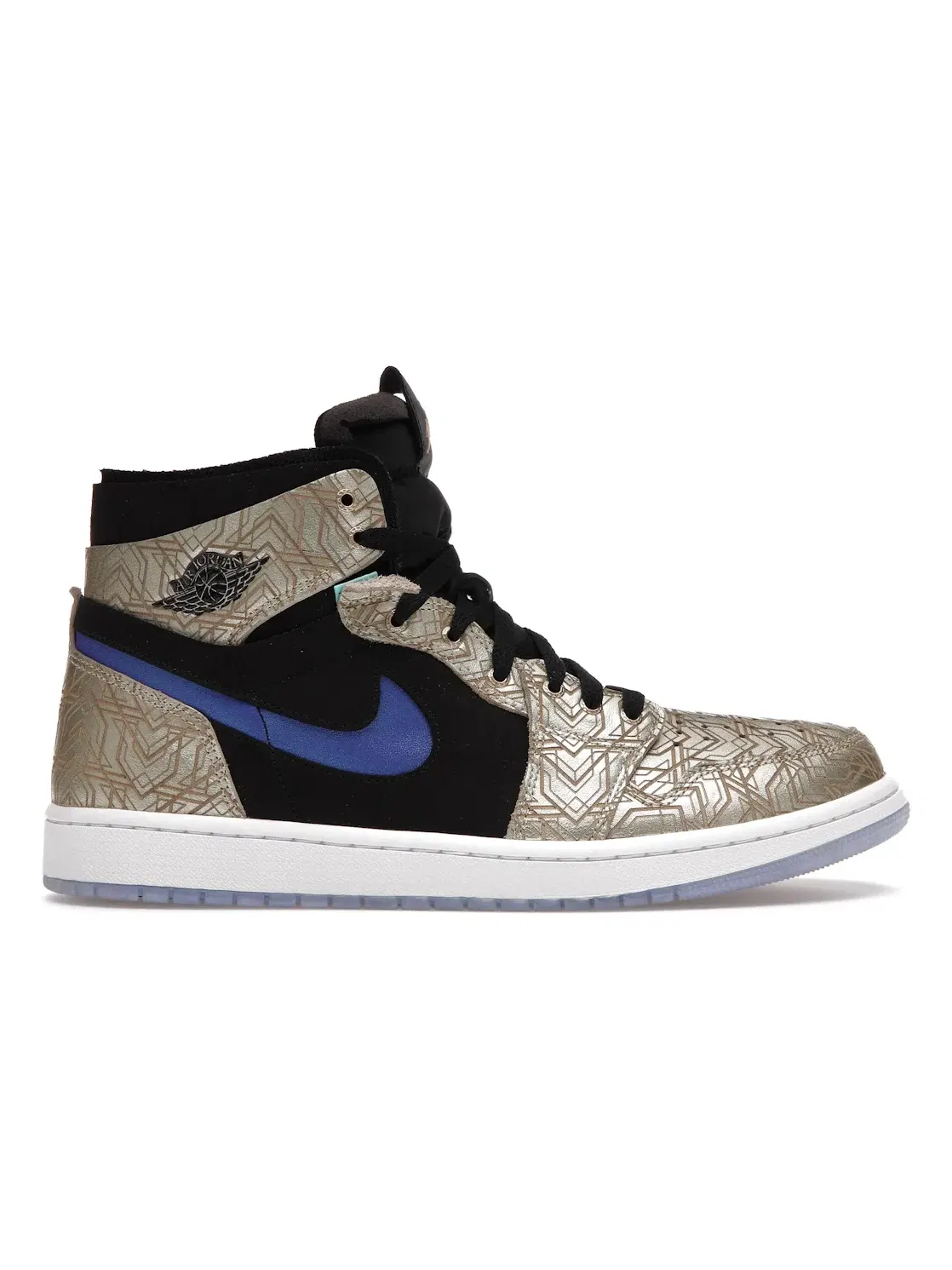 Мужские кроссовки с комфортной подошвой Jordan 1 High Zoom Air CMFT Gold Laser Jordan — изображение 1 из 4