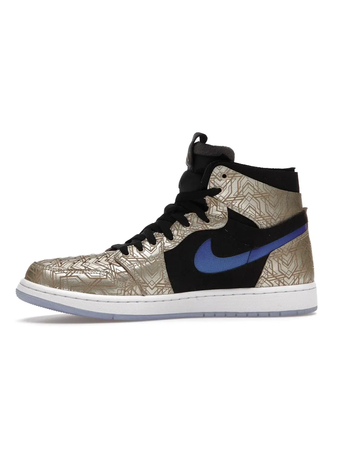 Мужские кроссовки с комфортной подошвой Jordan 1 High Zoom Air CMFT Gold Laser Jordan — изображение 3 из 4