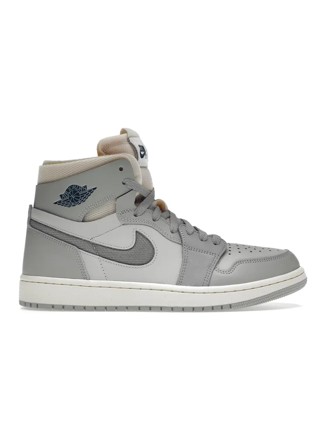 Мужские кроссовки с высоким верхом Jordan 1 High Zoom Air CMFT London — изображение 1 из 4, светлый серый-серый