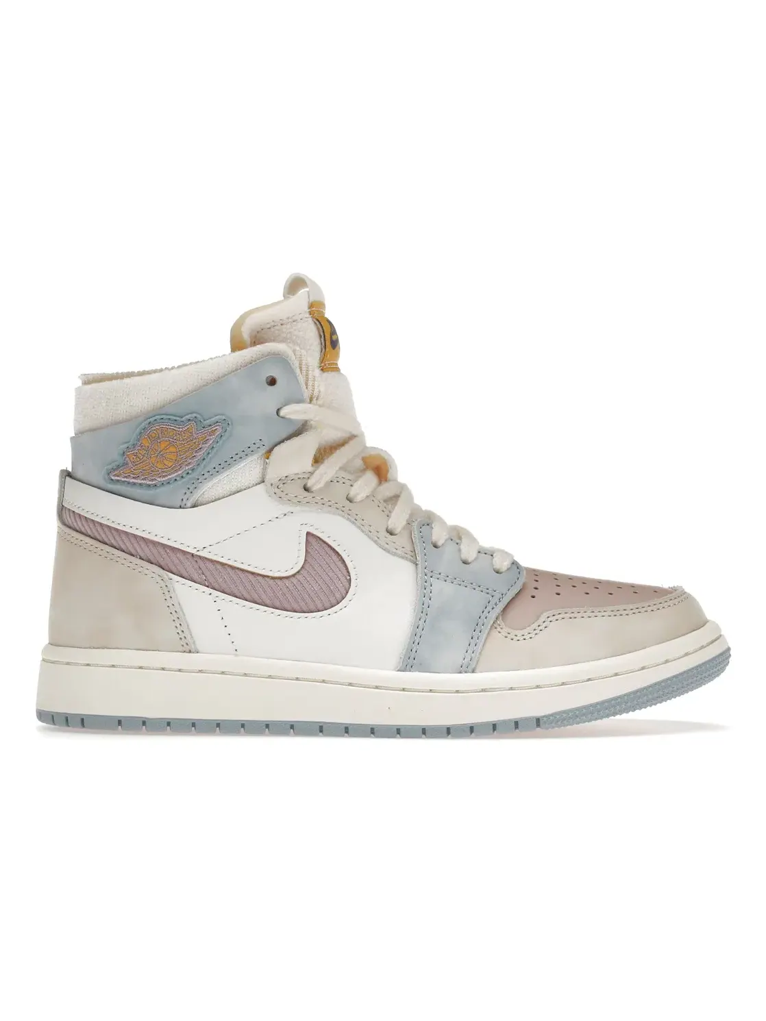 Женские кроссовки Lifestyle с высоким берцем Jordan 1 High Zoom Air CMFT Jordan — изображение 1 из 4, розовый/-белый
