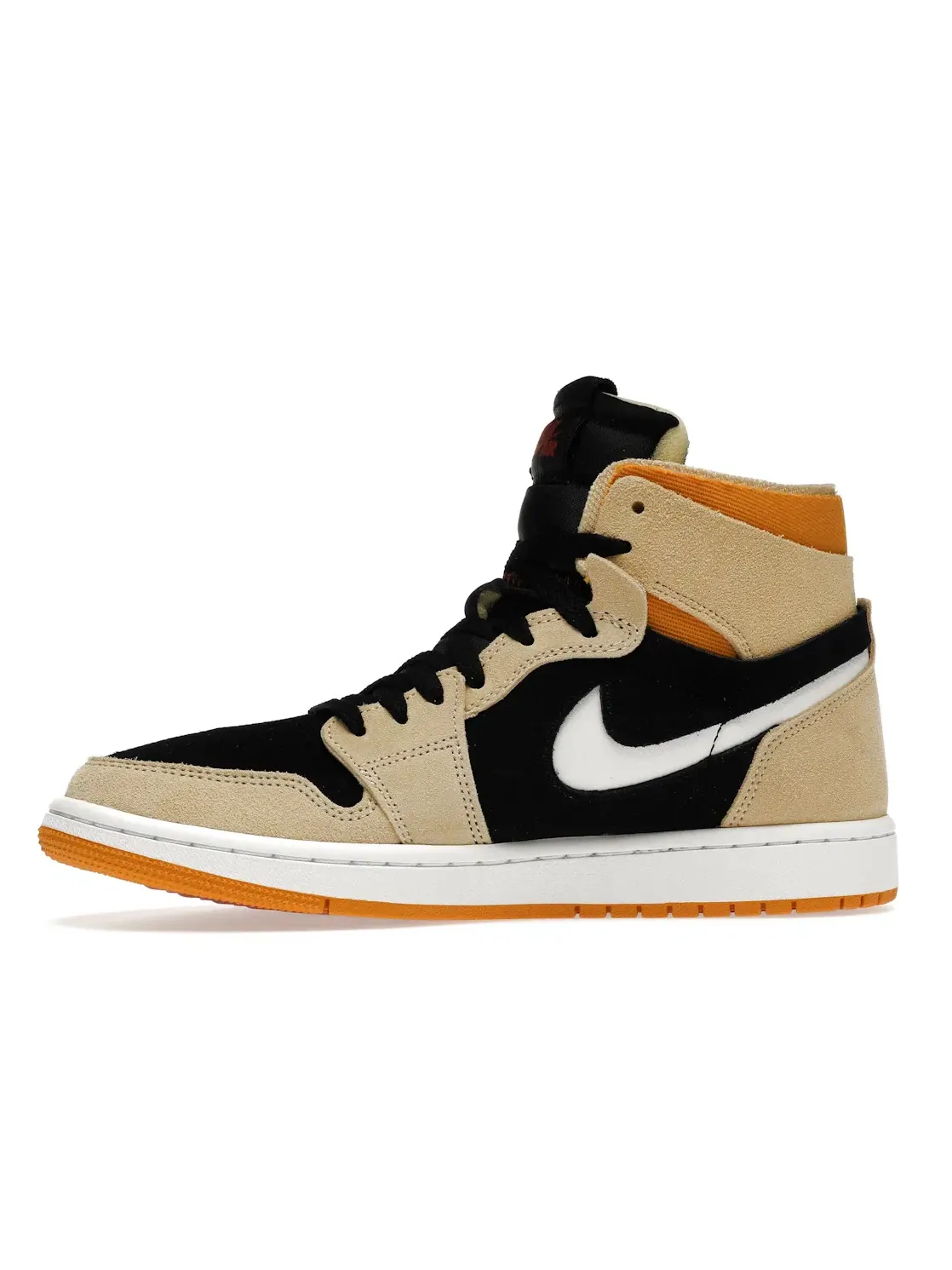 Мужские кроссовки с амортизацией Zoom Air Jordan 1 High Zoom Air CMFT — изображение 3 из 4, черный/оранжевый/белый