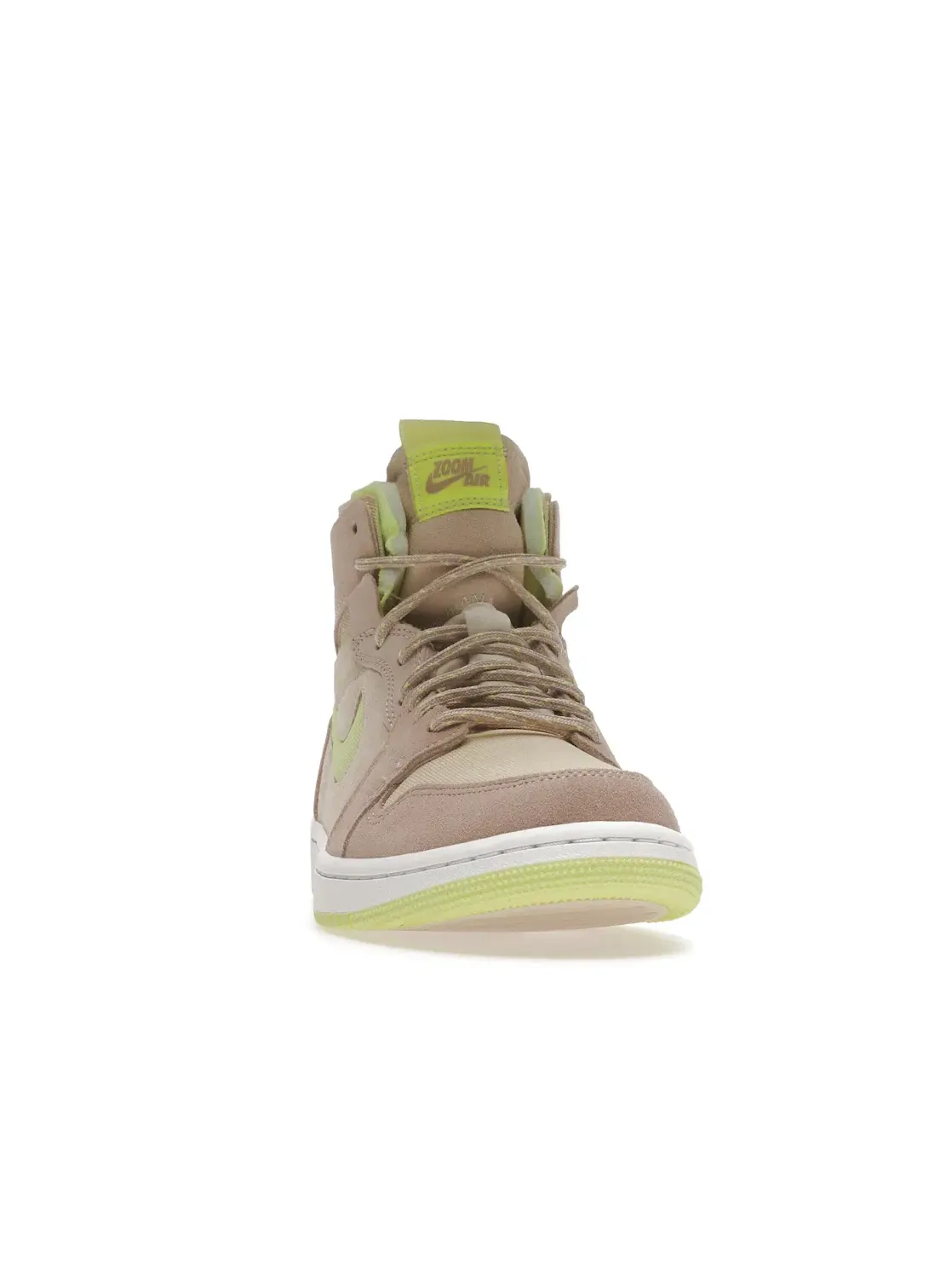 Женские кроссовки с амортизацией Zoom Air Jordan 1 High Zoom Air CMFT Lemon Twist Jordan — изображение 2 из 4, белый/--белый