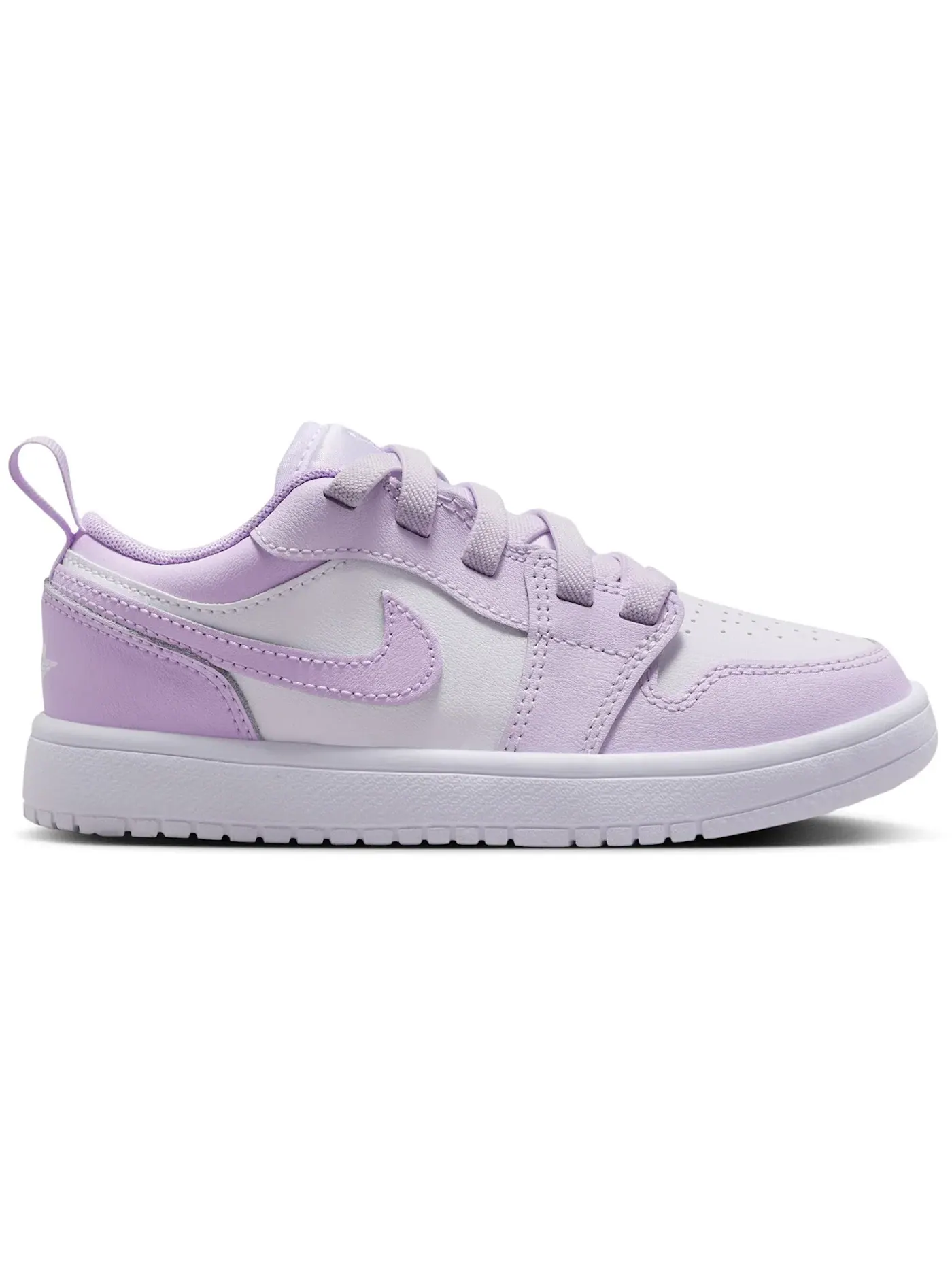 Детские кроссовки для активного отдыха Jordan 1 Low ALT Jordan — изображение 1 из 1, фиолетовый/белый