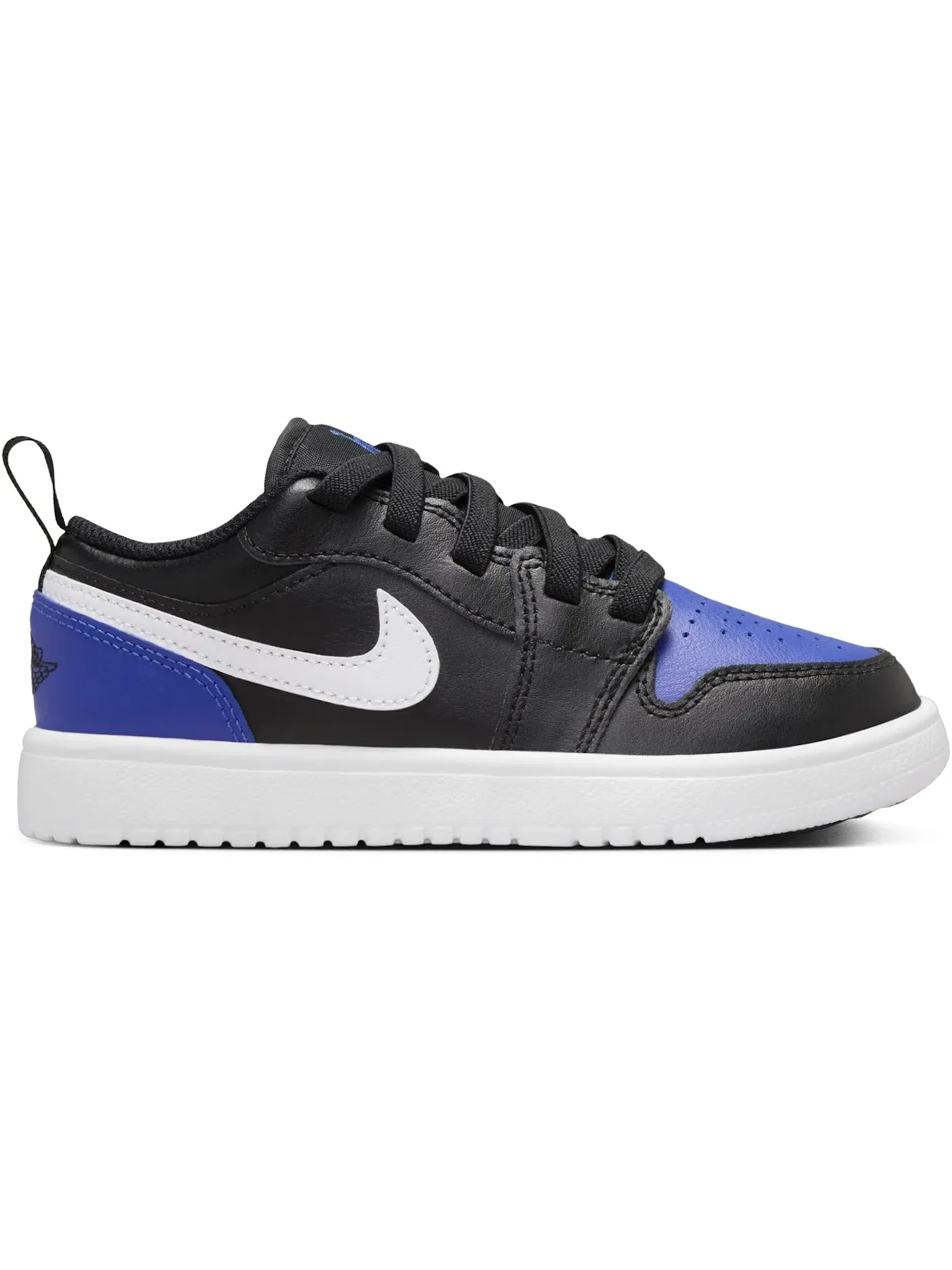 Детские кроссовки для мальчиков с контрастными вставками Jordan 1 Low ALT Jordan — изображение 1 из 1, черный белый