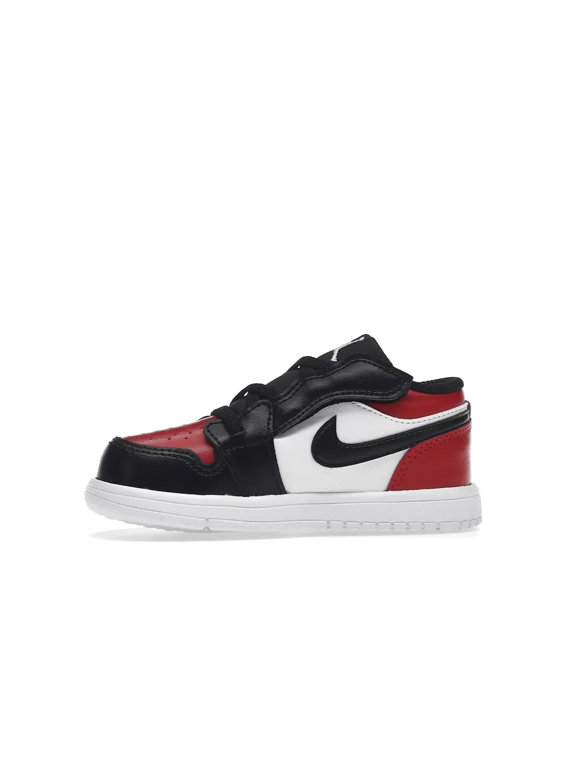 Детские кроссовки Lifestyle с принтом Jordan 1 Low Alt Bred Toe Jordan — изображение 3 из 4, красный/белый/черный