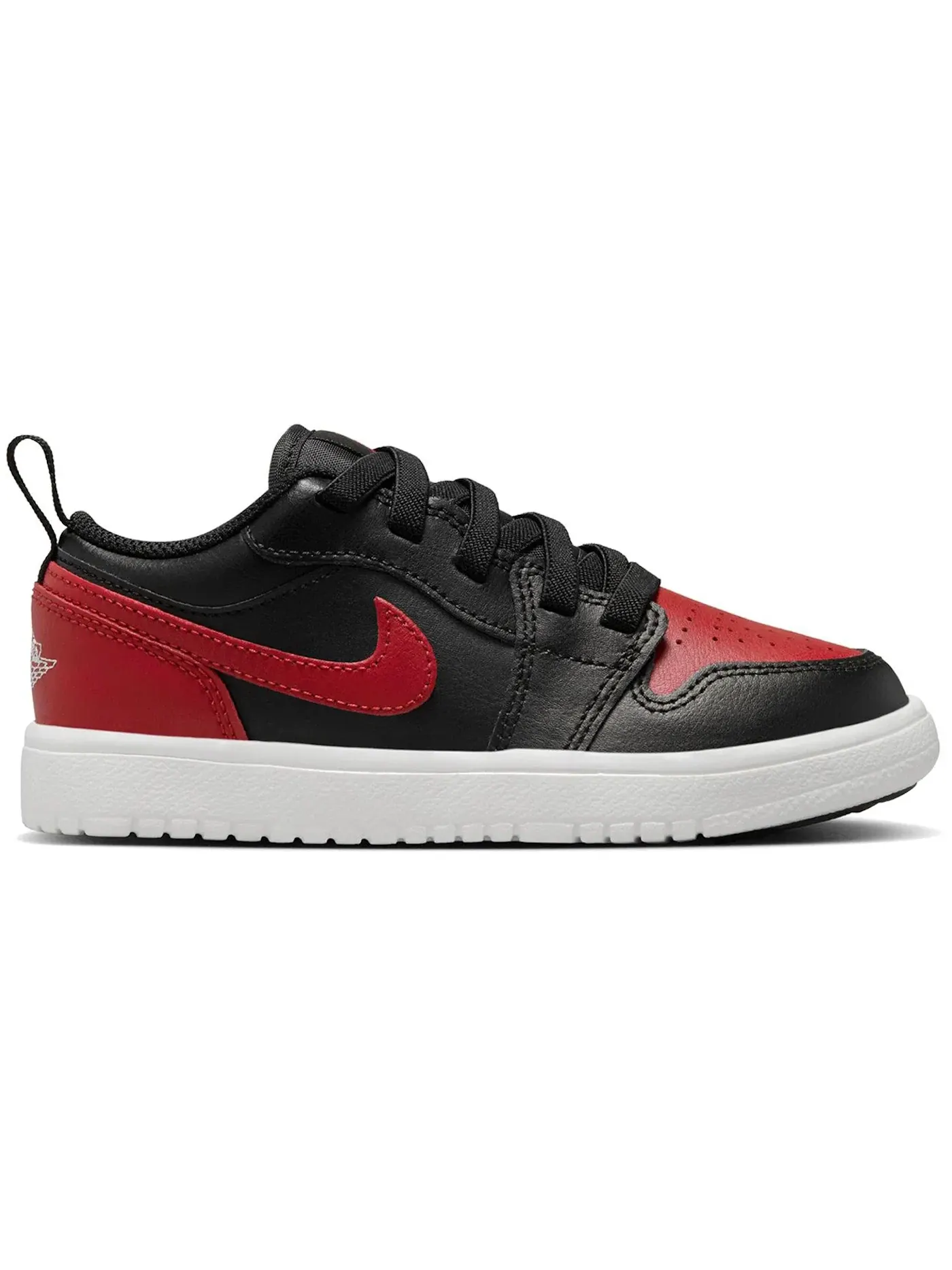 Детские кроссовки Lifestyle Jordan 1 Low ALT Bred Twist Jordan — изображение 1 из 1, черный белый красный