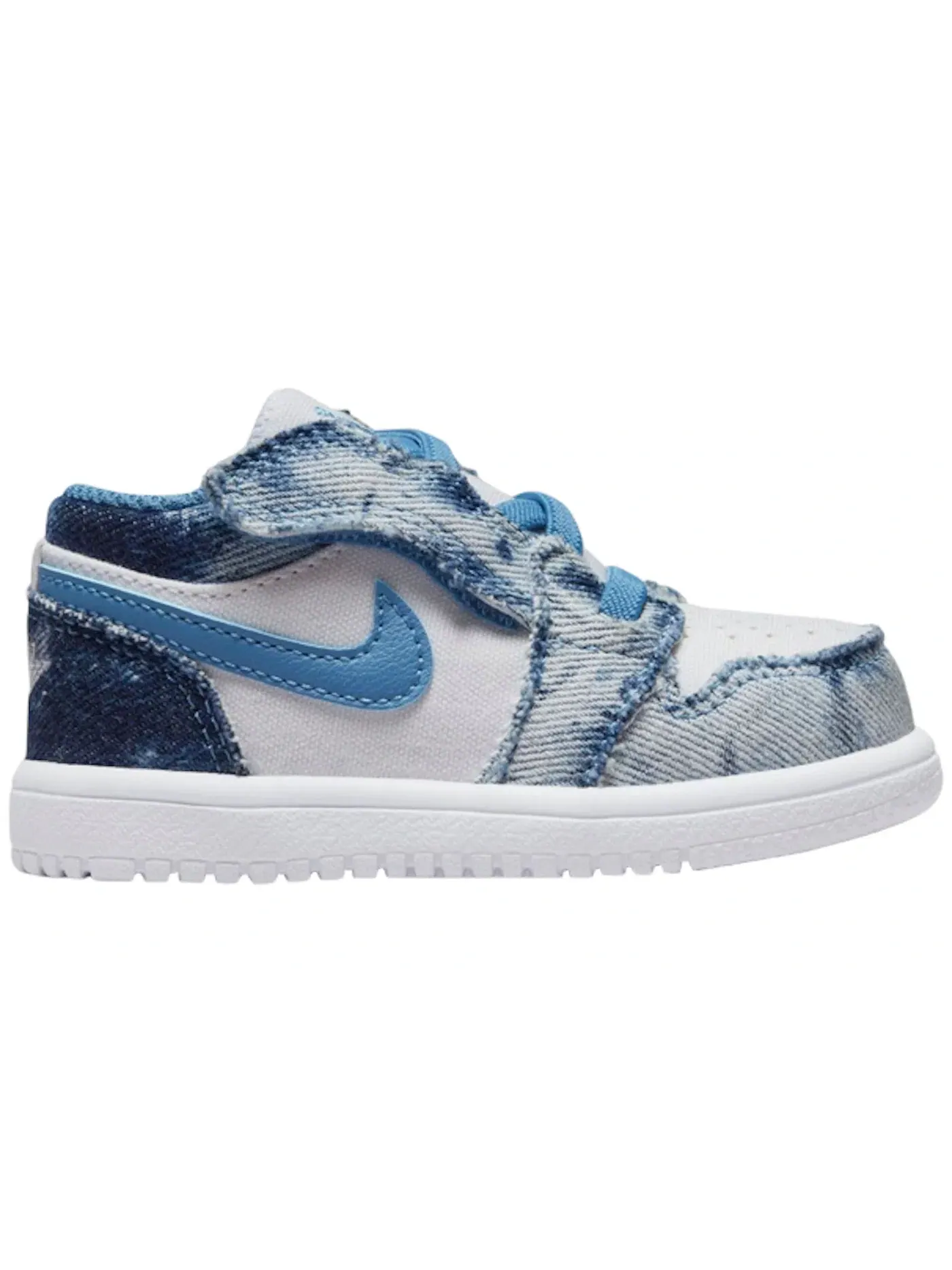 Детские кроссовки с джинсовым верхом Jordan 1 Low ALT Denim Jordan — изображение 1 из 1, джинсовый синий белый