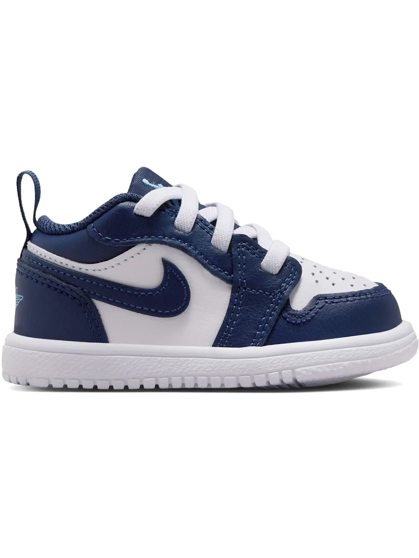 Детские кроссовки Lifestyle с принтом Jordan 1 Low ALT Jordan — изображение 1 из 1, темно-синий/белый/синий