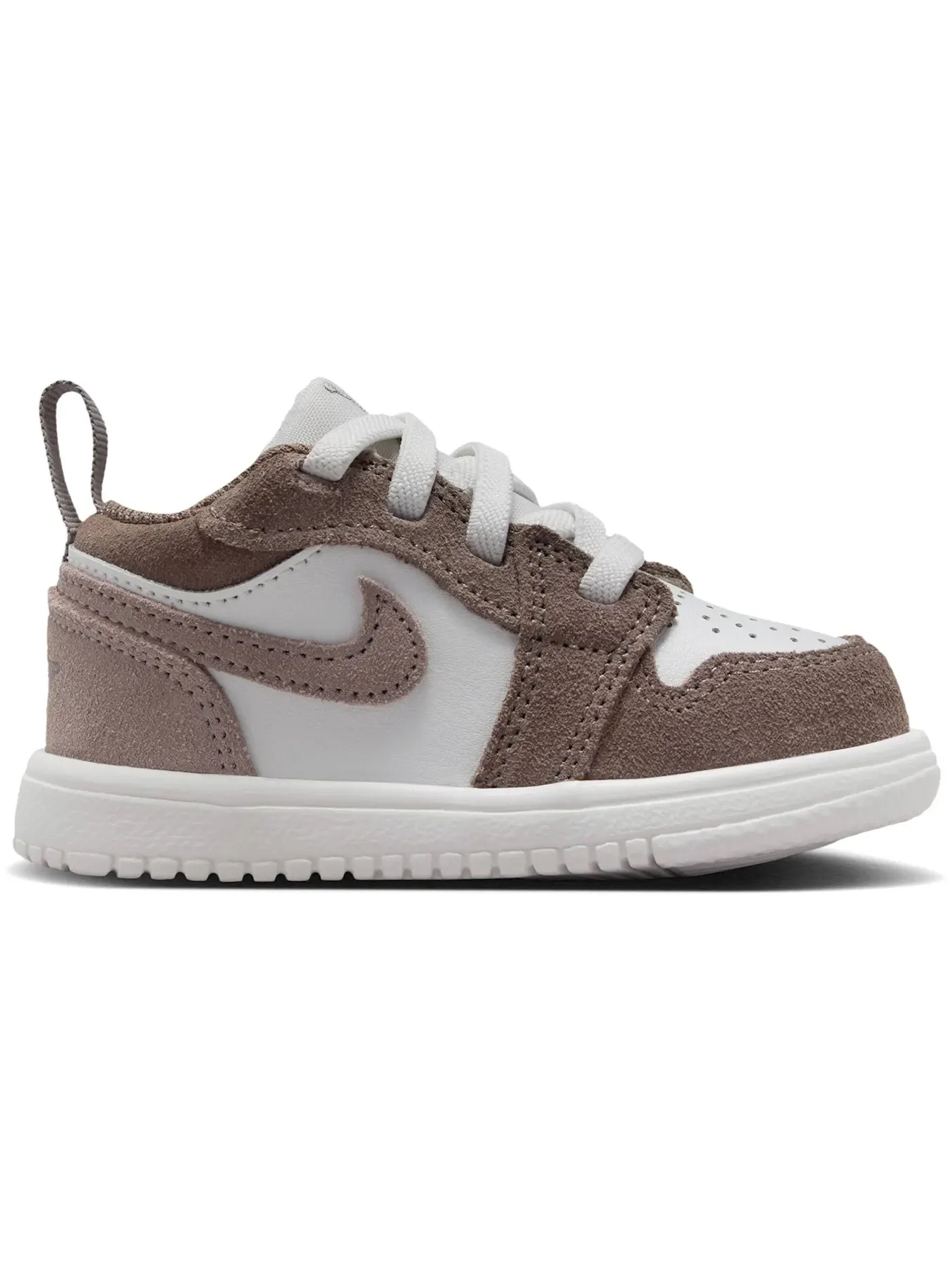 Детские кроссовки с низким верхом Jordan 1 Low ALT Jordan Olive Grey/Summit White/Pale Ivory/Enigma Stone