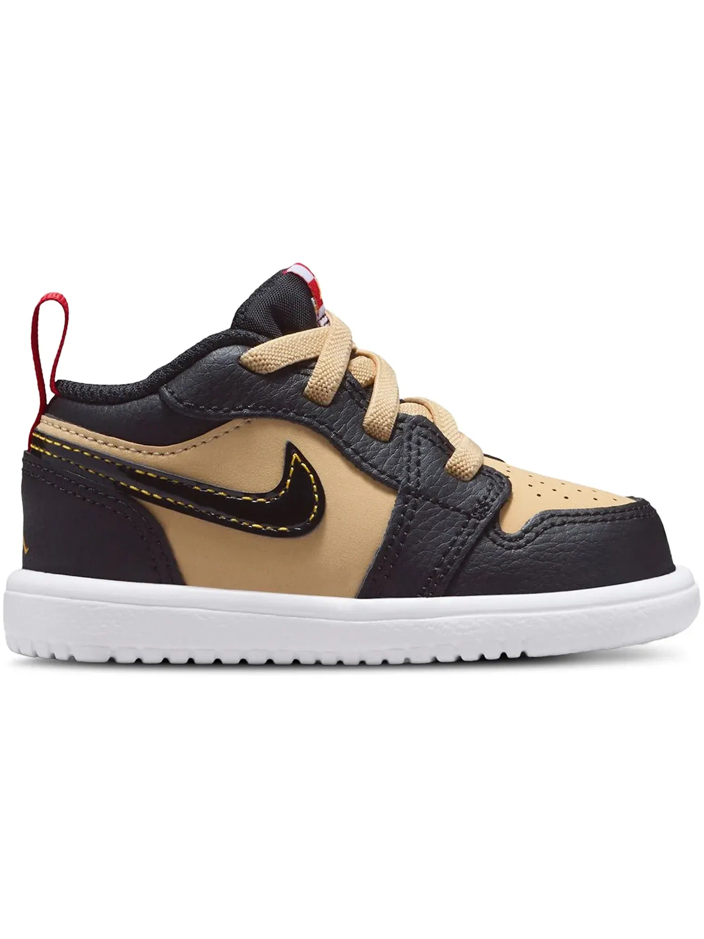 Детские кроссовки Lifestyle с принтом Pizza Jordan 1 Low ALT SE Jordan — изображение 1 из 1, красный/белый/черный