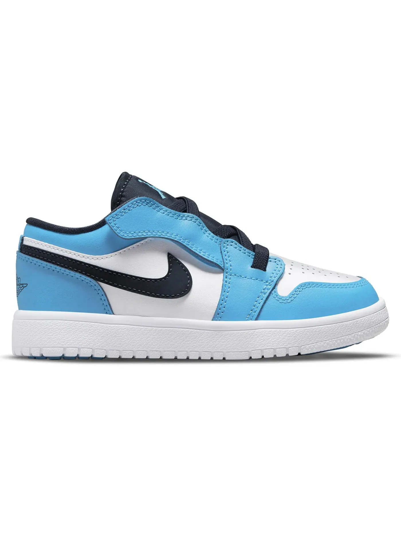 Детские кроссовки Lifestyle Jordan 1 Low ALT UNC (PS) Jordan — изображение 1 из 1, белый//темный синий
