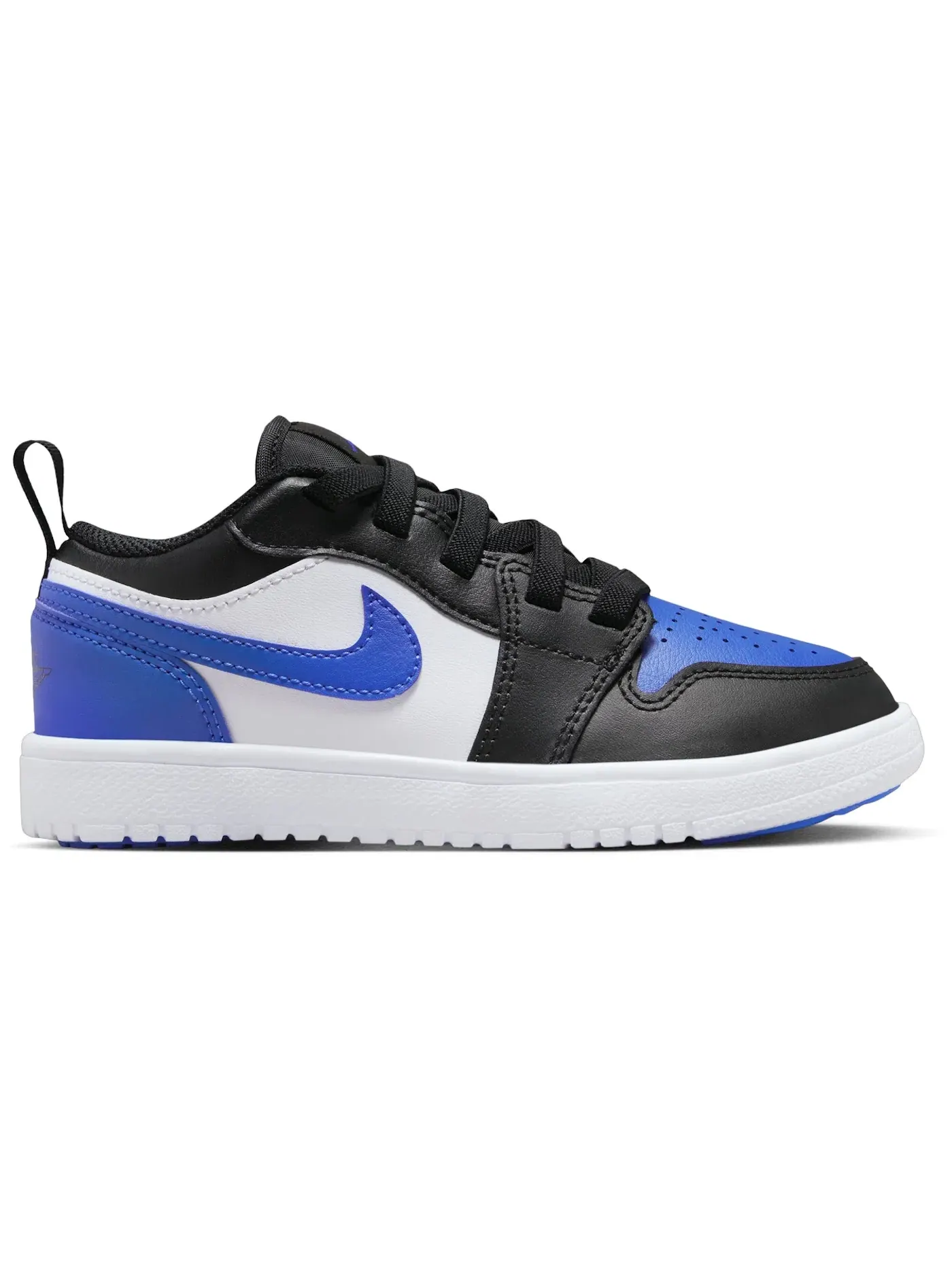 Детские кроссовки с принтом Jordan 1 Low ALT Jordan — изображение 1 из 1, белый/черный/белый/синий
