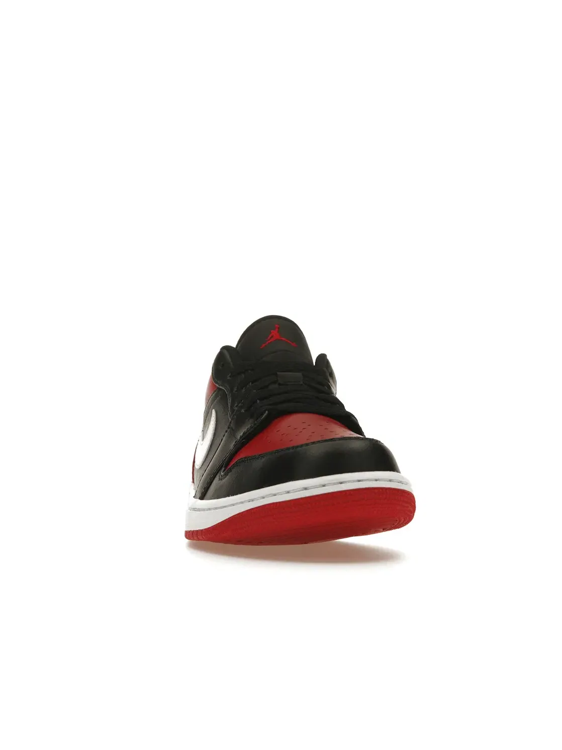 Мужские кроссовки с кожаным верхом Jordan 1 Low Alternate Bred Toe Jordan — изображение 2 из 4, черный/белый/красный