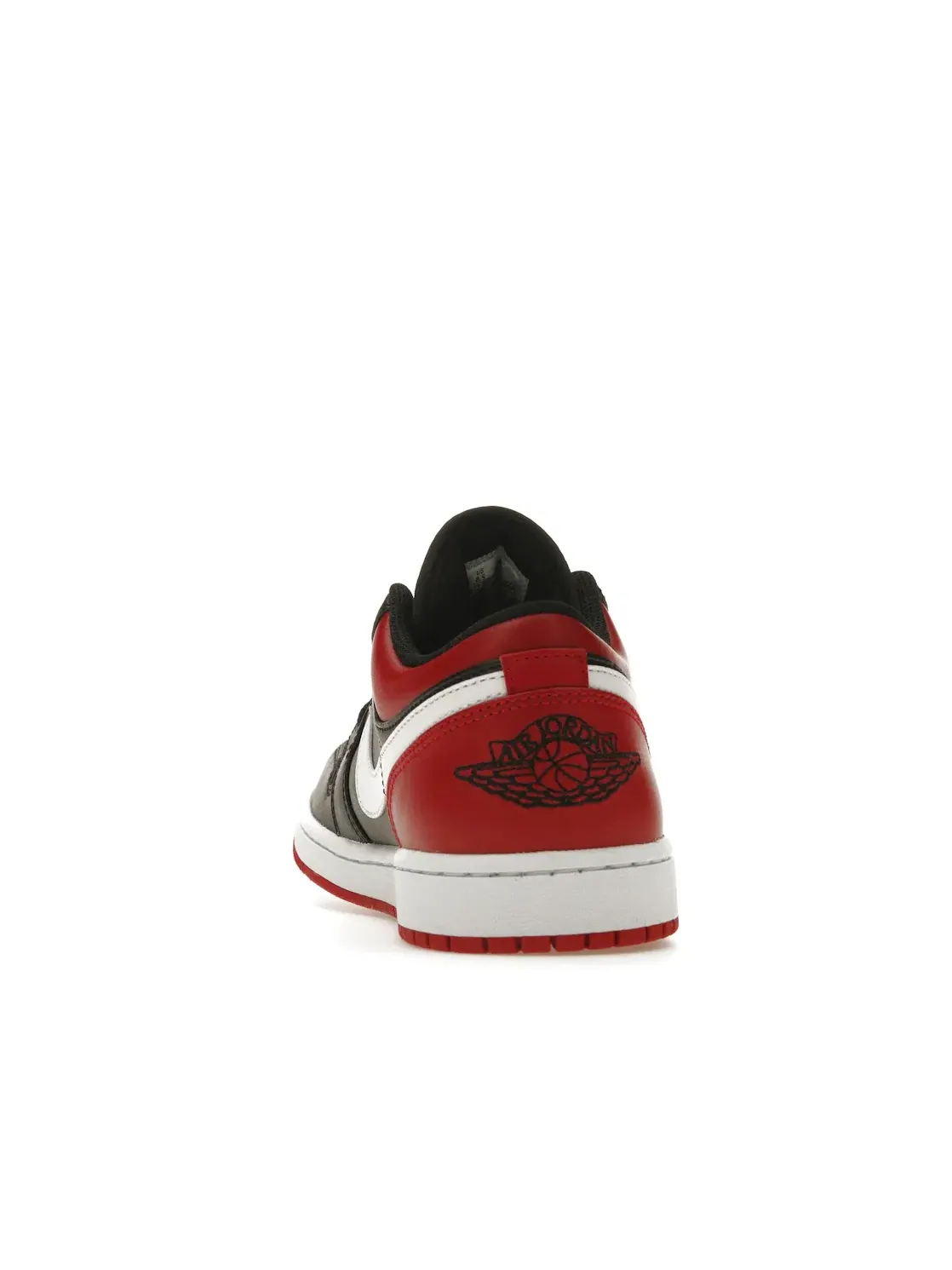 Мужские кроссовки с кожаным верхом Jordan 1 Low Alternate Bred Toe Jordan — изображение 4 из 4, черный/белый/красный